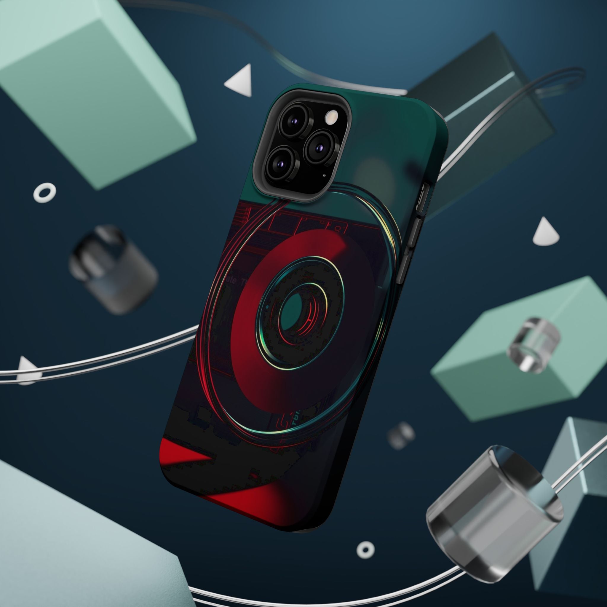 iPhone Vibrant Cassette Tape Rewind Design Slim Everyday Designer Case · iPhone
