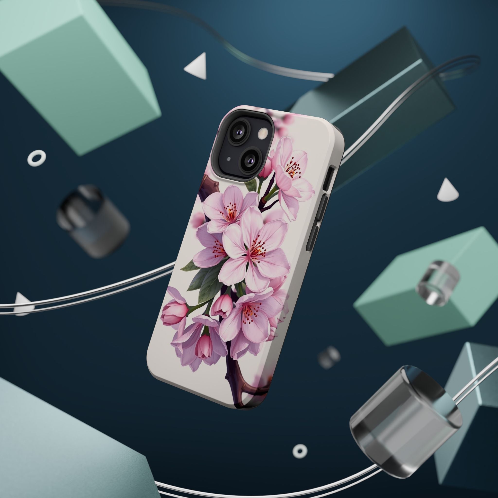 iPhone Cherry Blossom Mystic Art Bold Modern Everyday Snap Case · iPhone Case
