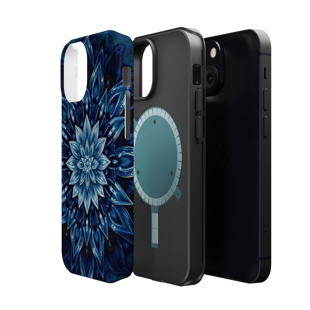 iPhone Floral Mandala Electric Art Bold Modern Everyday Snap Case · iPhone Case