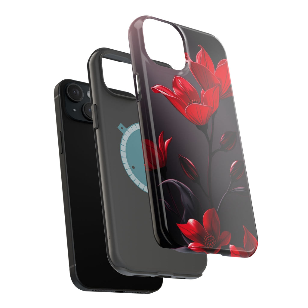 iPhone Dreamy Neon Floral Design Bold Modern Everyday Snap Case · iPhone Case