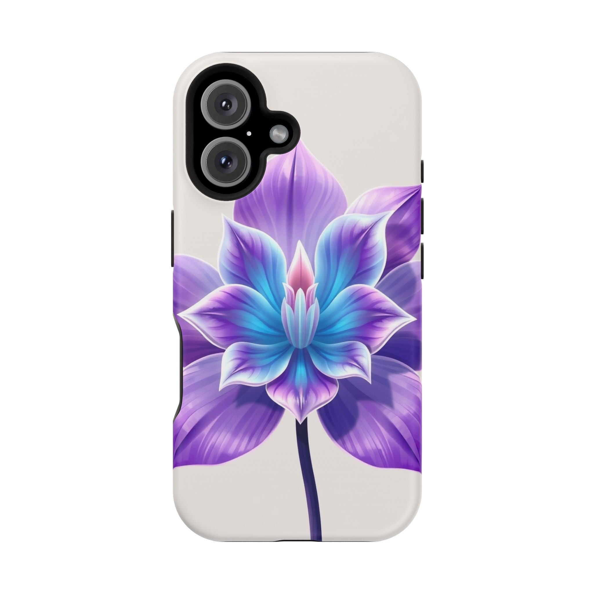 iPhone Dreamy Neon Floral Design 10 Slim Everyday Designer Case · iPhone Case