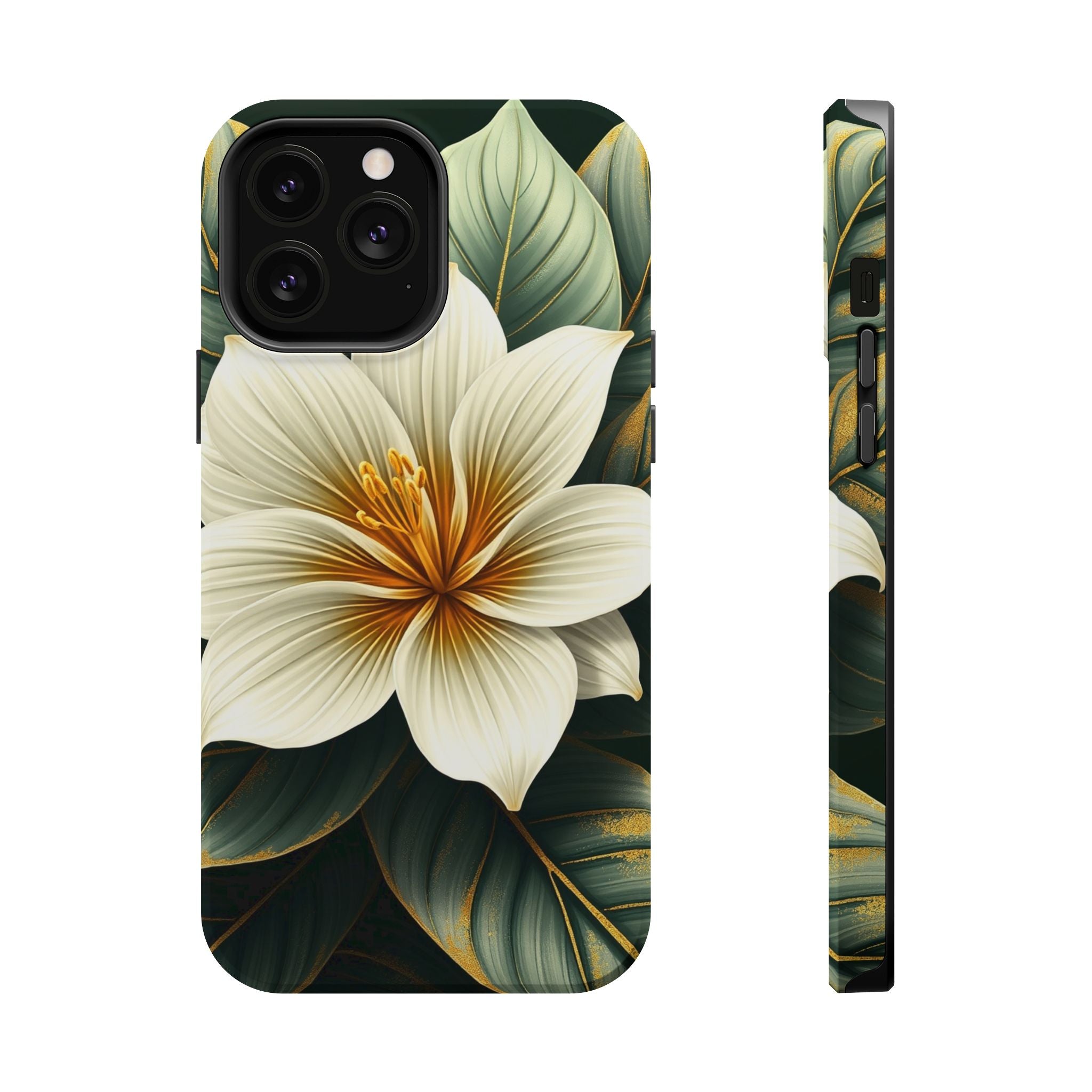 iPhone Radiant Tropical Bloom Design Slim Everyday Designer Case · iPhone Case