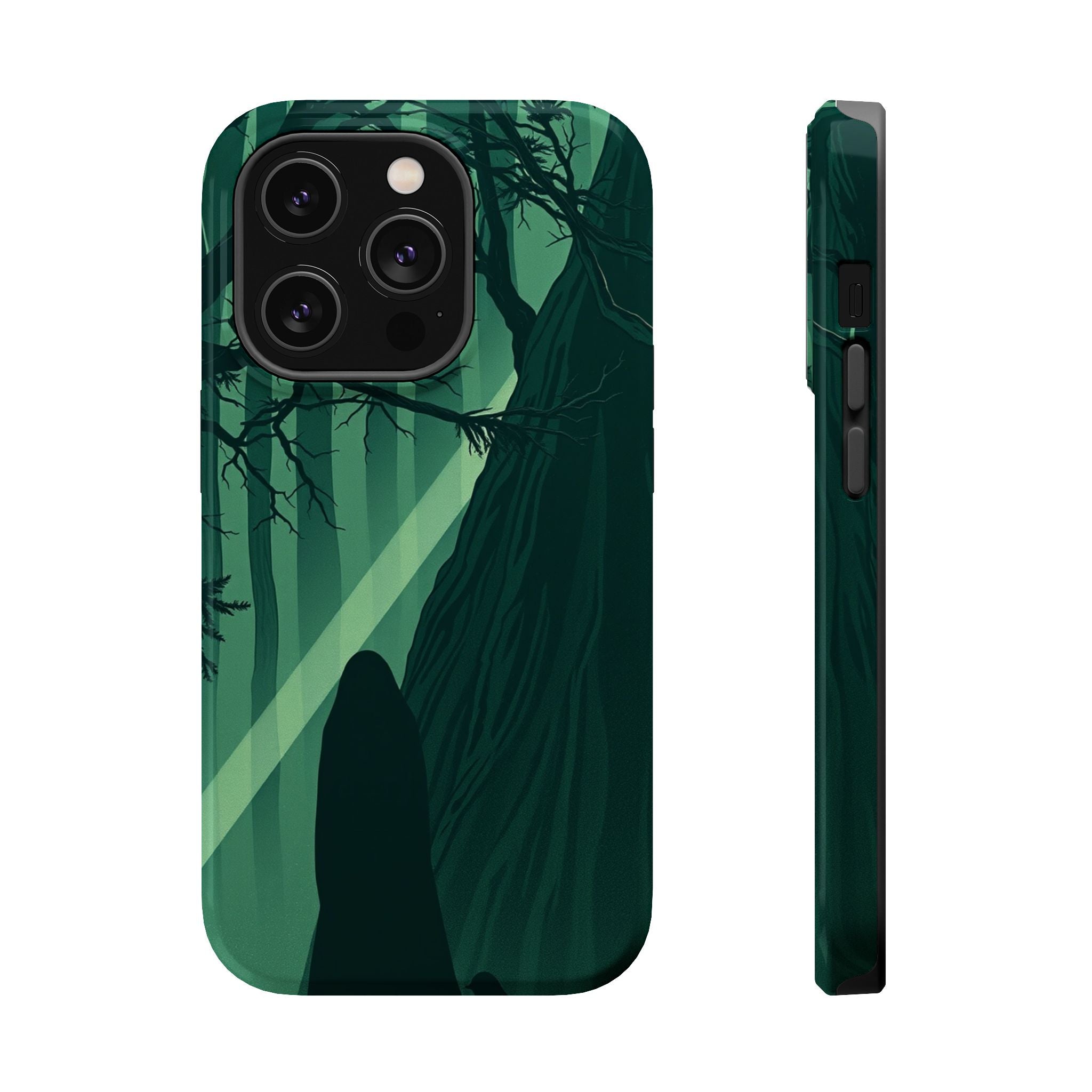 iPhone Sage And Ivory Dark Forest Spirits Slim Everyday Designer Case · iPhone C