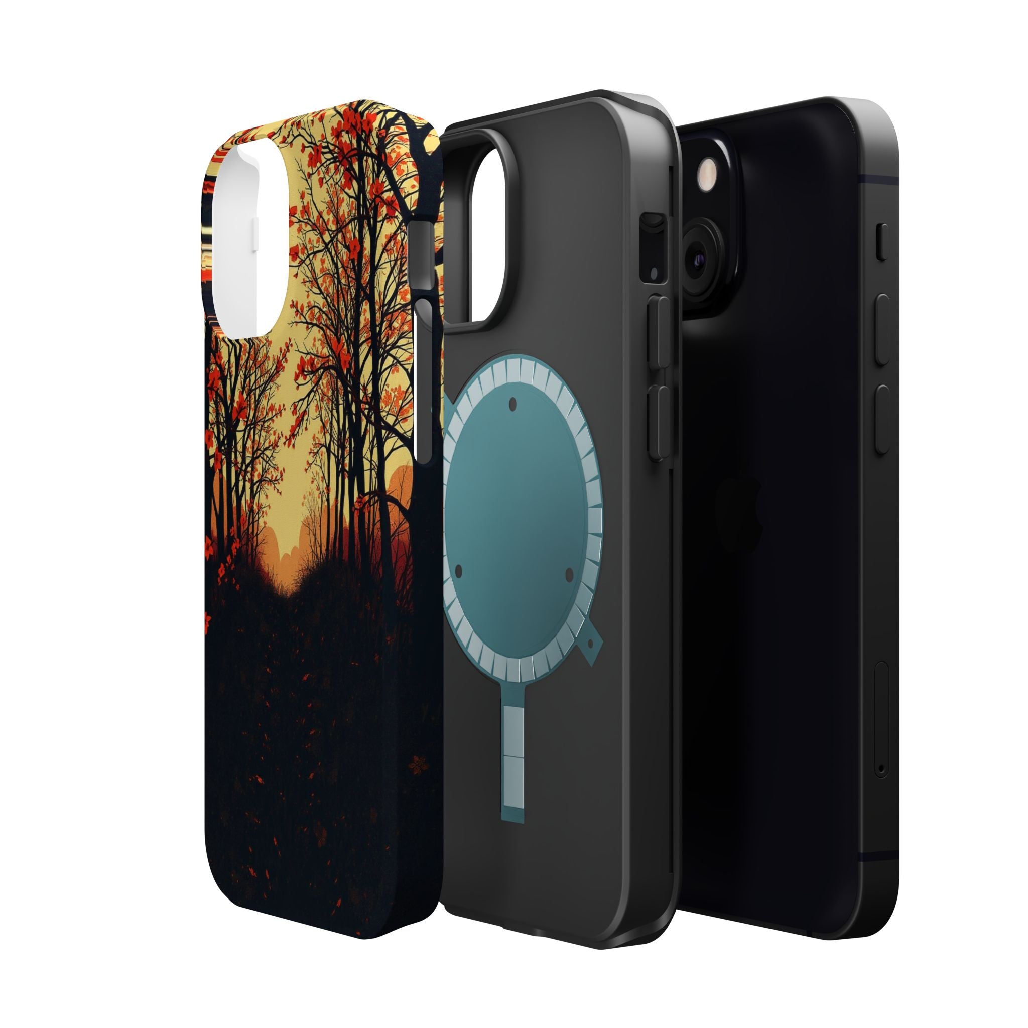 iPhone Dreamy Blossom Trail Design Bold Modern Everyday Snap Case · iPhone Case