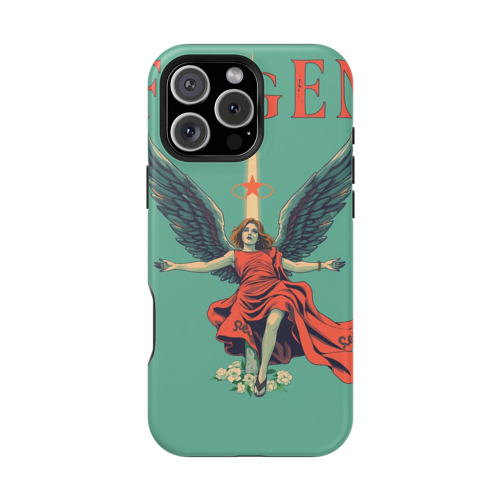 iPhone Radiant Fallen Angel Design Bold Modern Everyday Snap Case · iPhone Case