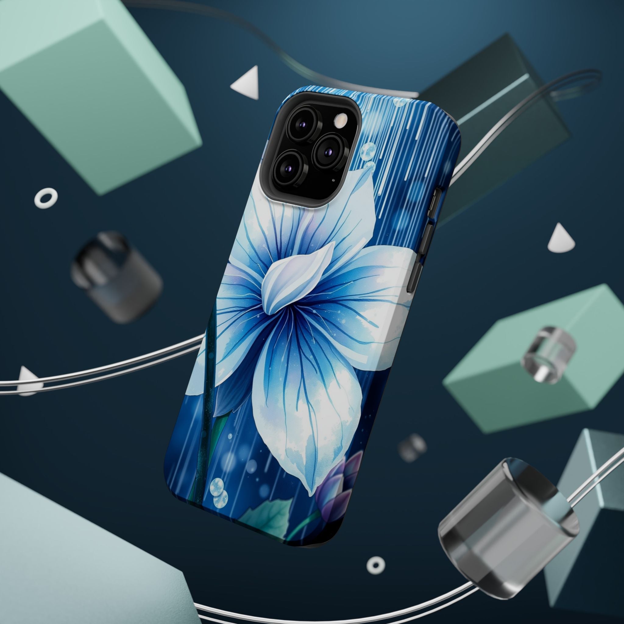iPhone Spring Shower Bloom Electric Art Slim Everyday Designer Case · iPhone Cas