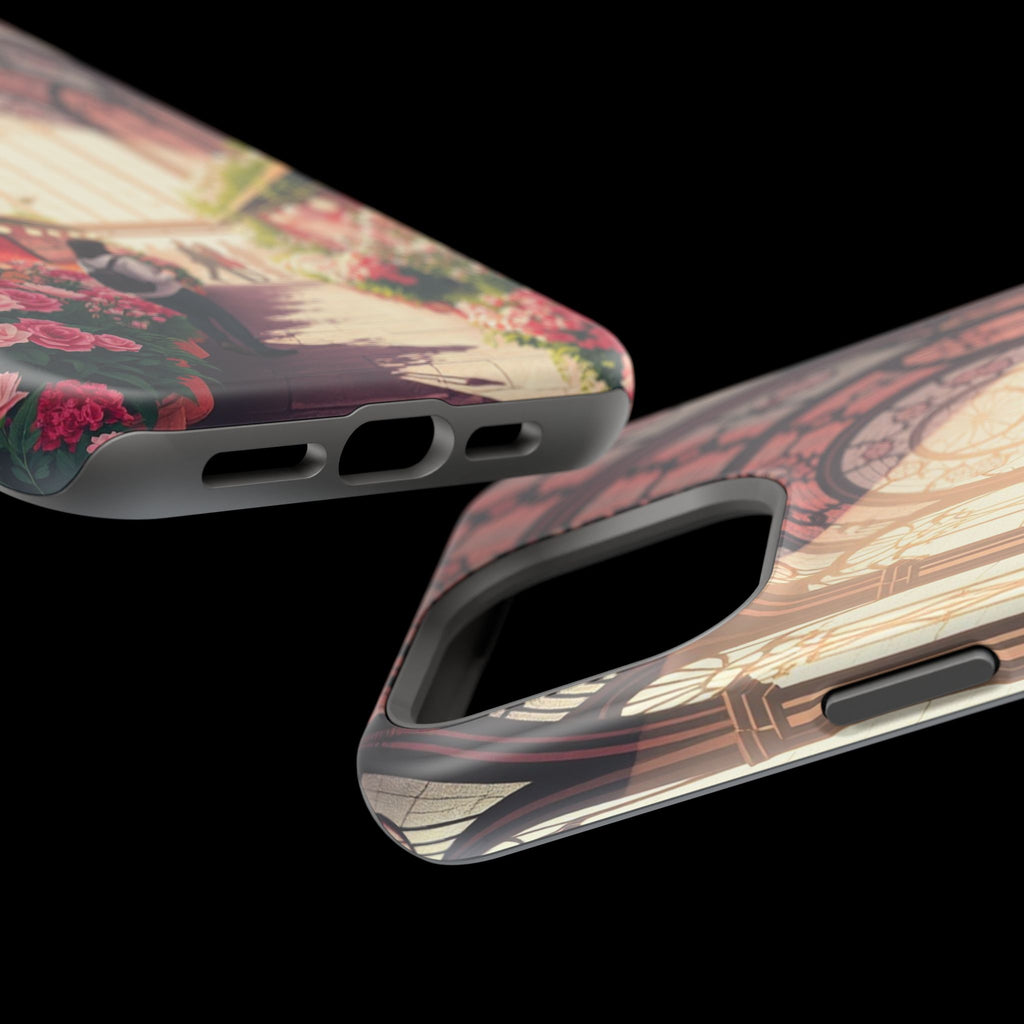 iPhone Flower Market Stained Glass Bold Modern Everyday Snap Case · iPhone Case