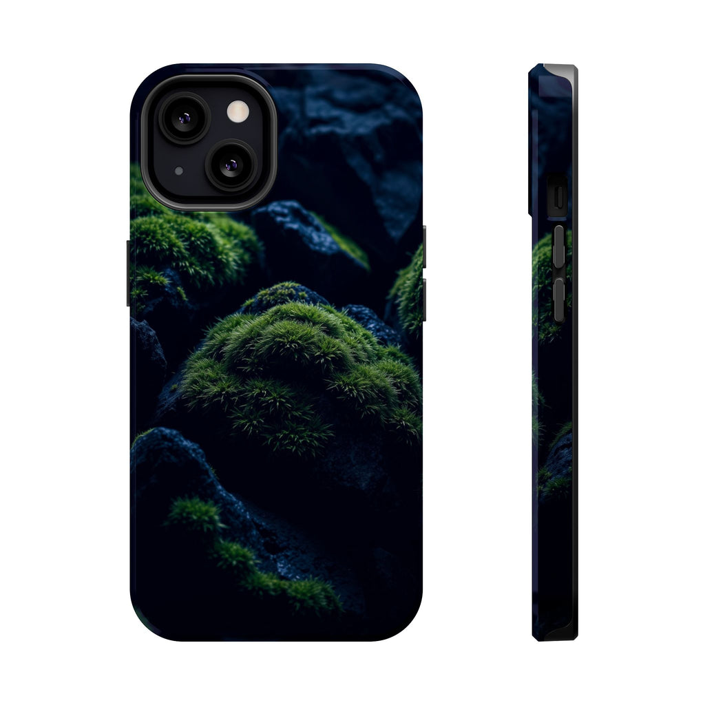 iPhone Dreamy Moss Covered Rocks Design Slim Everyday iPhone 18 · iPhone Case