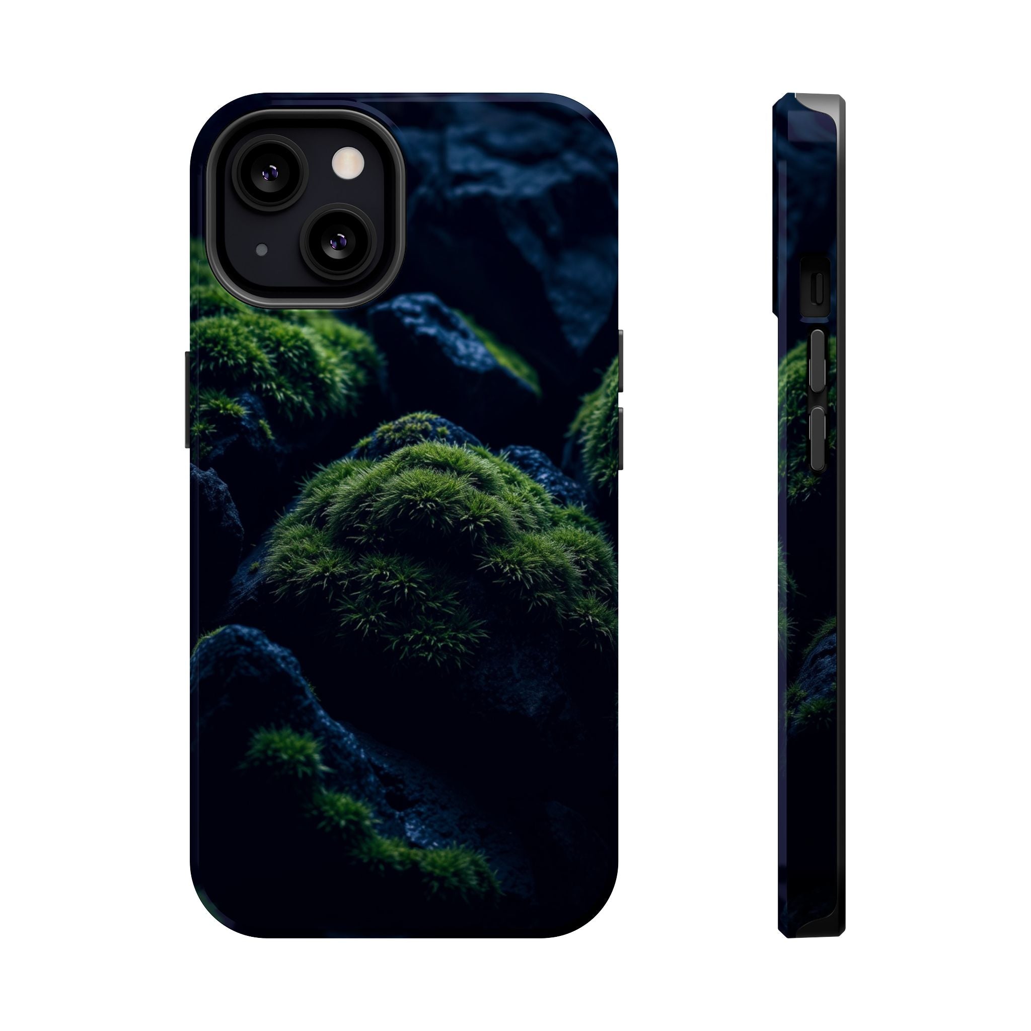 iPhone Dreamy Moss Covered Rocks Design Slim Everyday iPhone 18 · iPhone Case