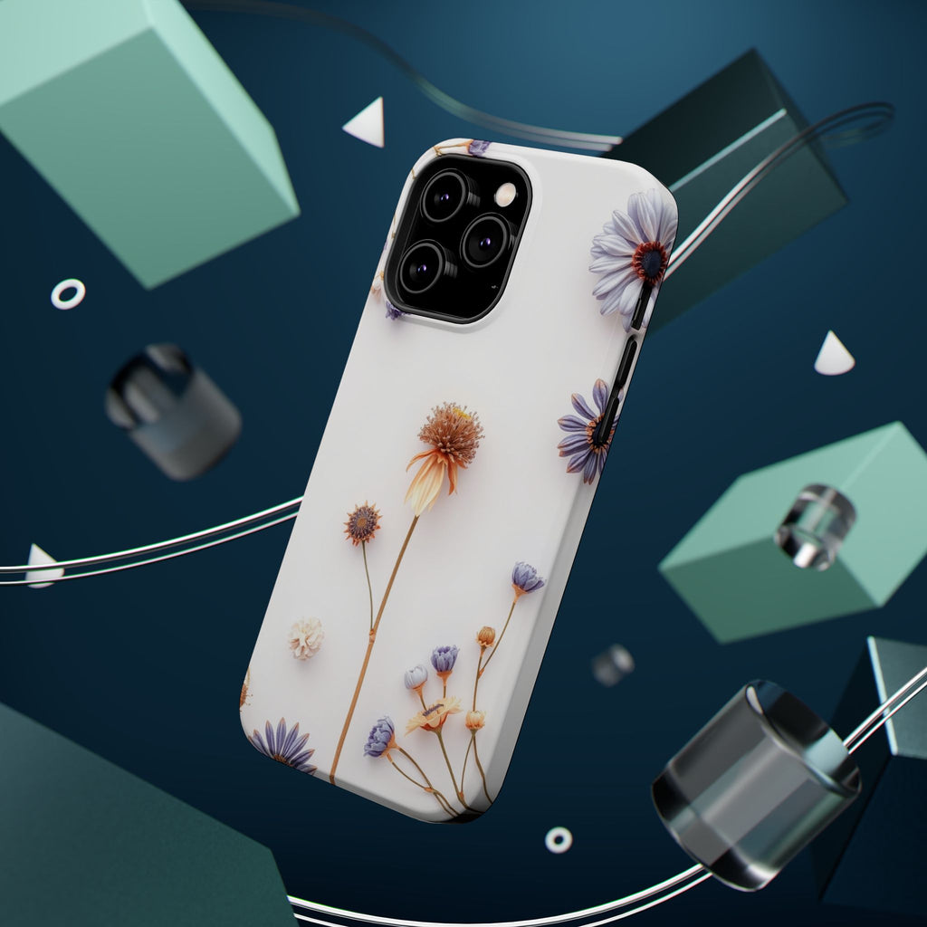 iPhone Dried Flower Flat Lay Bold Art Slim Everyday Designer Case · iPhone Case
