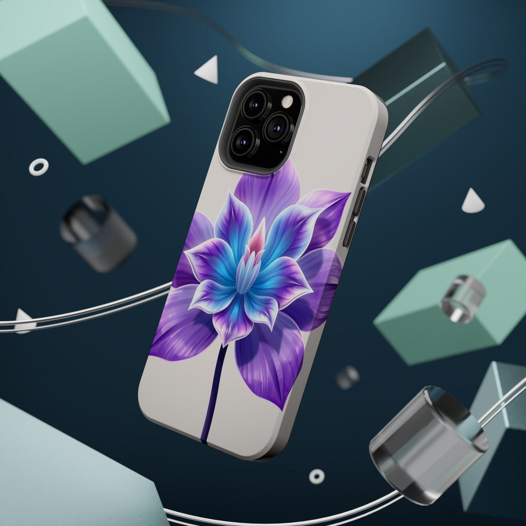 iPhone Dreamy Neon Floral Design 10 Slim Everyday Designer Case · iPhone Case