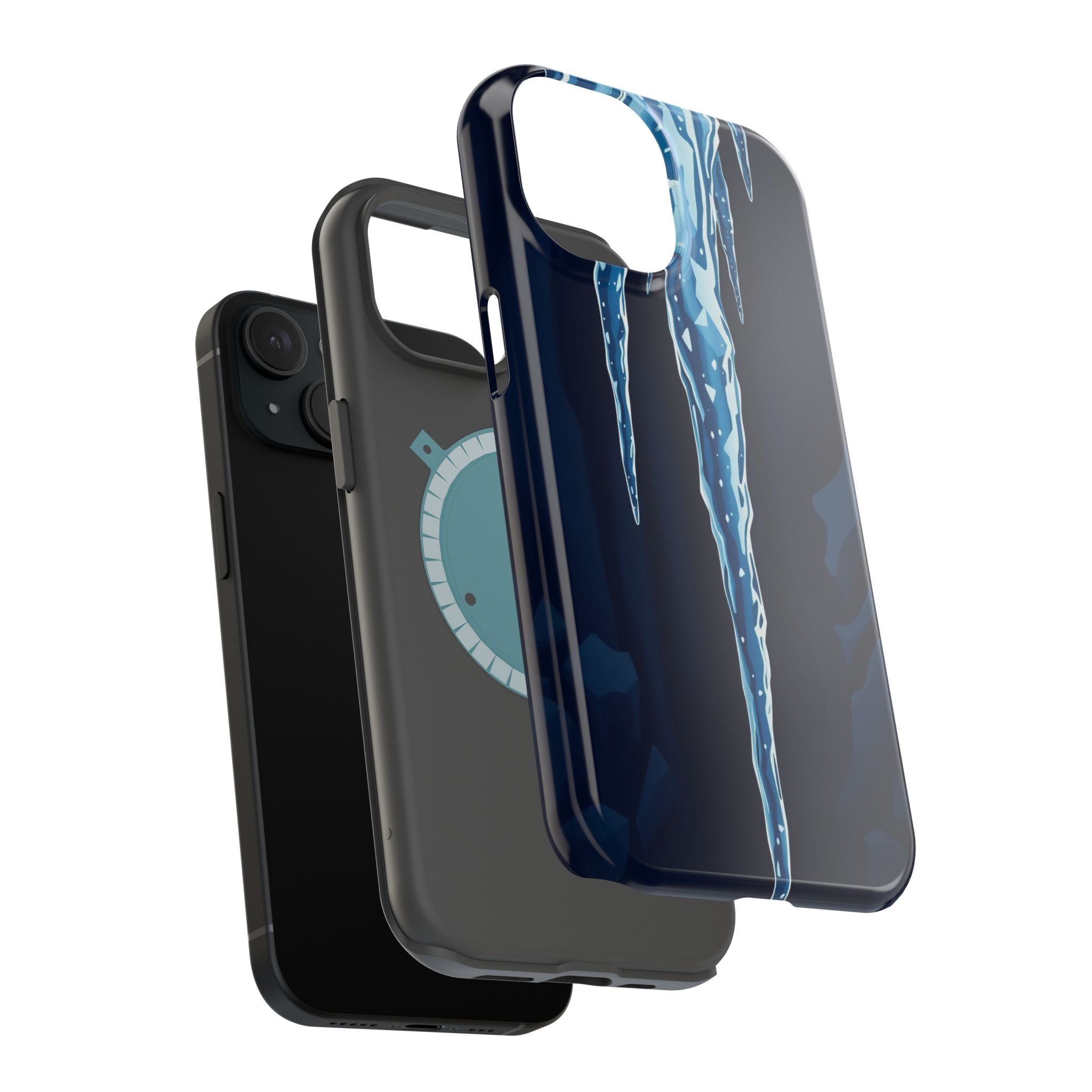 iPhone Vibrant Icicle Formation Design Slim Everyday Designer Case · iPhone Case
