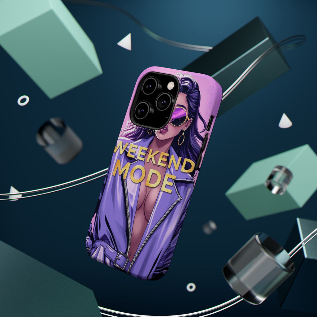 iPhone Lavender And Pearl Weekend Mode On Slim Everyday Designer Case · iPhone C
