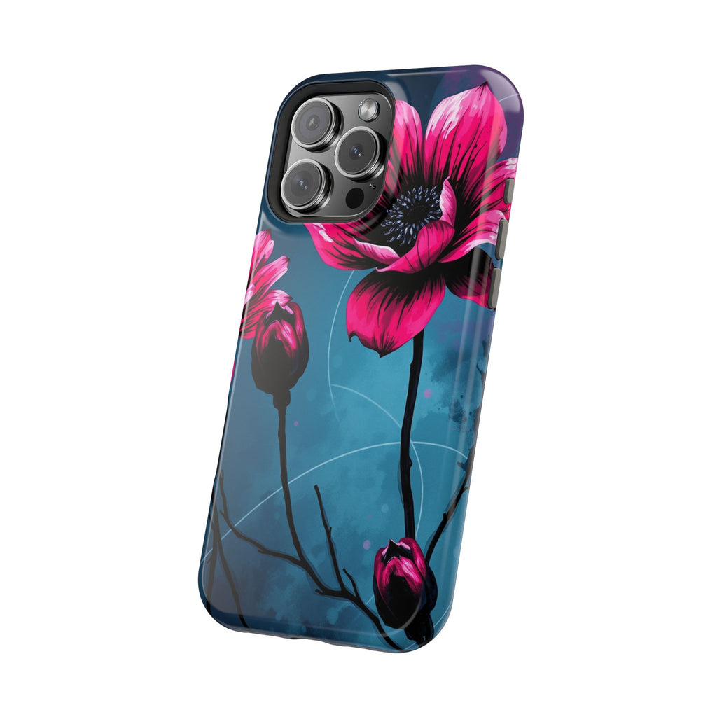 iPhone Floral Ink Wash Bold Art Slim Everyday Designer Case · iPhone Case