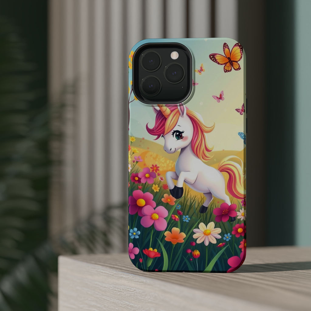 iPhone Magical Meadow Unicorn Kids Fun iPhone Phone Case Gift Slim · iPhone Case