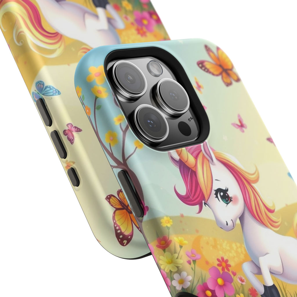 iPhone Magical Meadow Unicorn Kids Fun iPhone Phone Case Gift Slim · iPhone Case