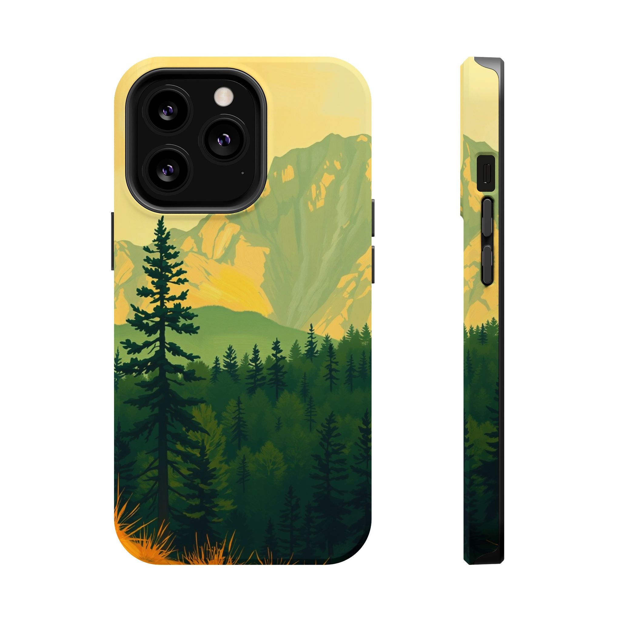 iPhone Pine Ridge Oil Painting Impressionist Slim iPhone Everyday · iPhone Case