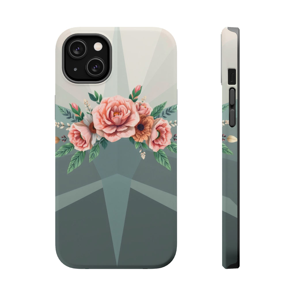 iPhone Floral Crown Abstract Geometric Slim Everyday Designer Case · iPhone Case