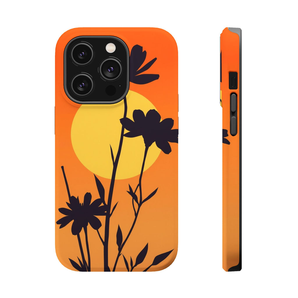 iPhone Vibrant Floral Silhouette Design Slim Everyday iPhone Designer · iPhone C