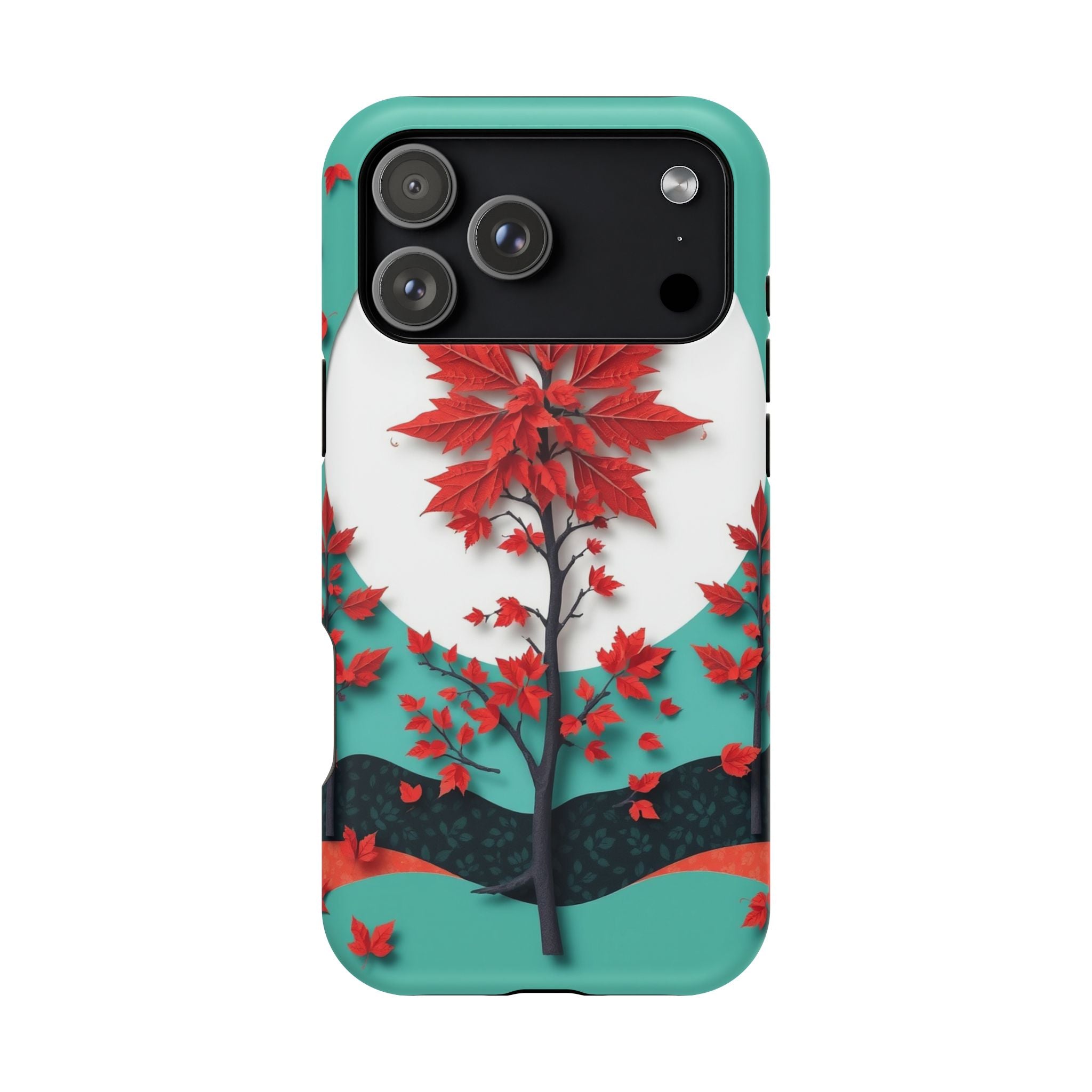 iPhone Autumn Maple Mystic Art Slim Everyday Designer Case · iPhone Case