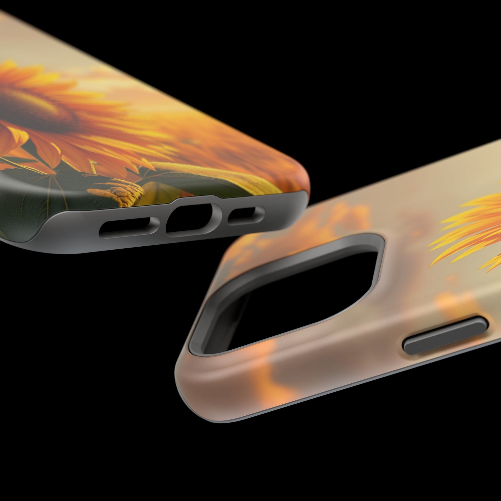 iPhone Sunflower Prairie Electric Art Slim Everyday Designer Case · iPhone Case