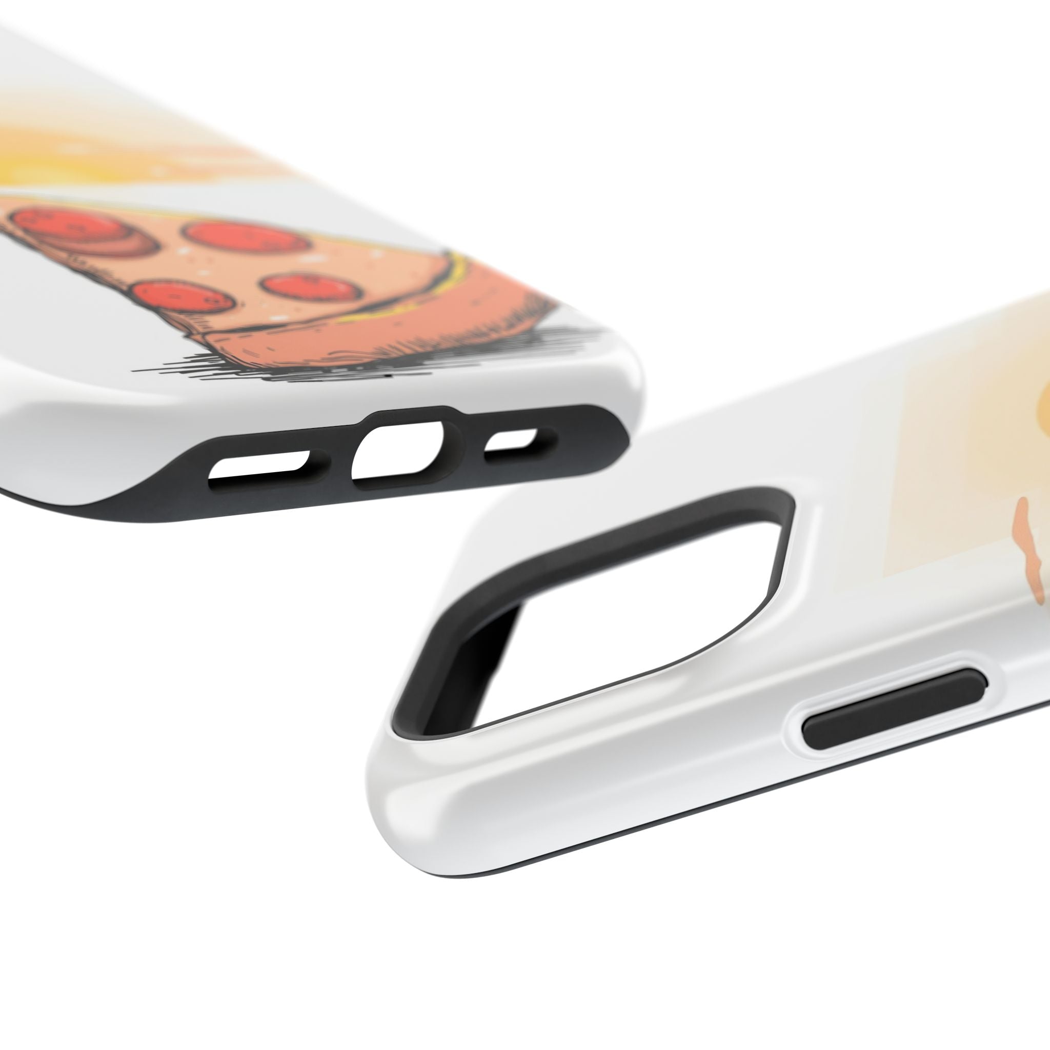 iPhone Earthy Pizza Slice Sunset Design Slim Everyday Designer Case · iPhone Cas
