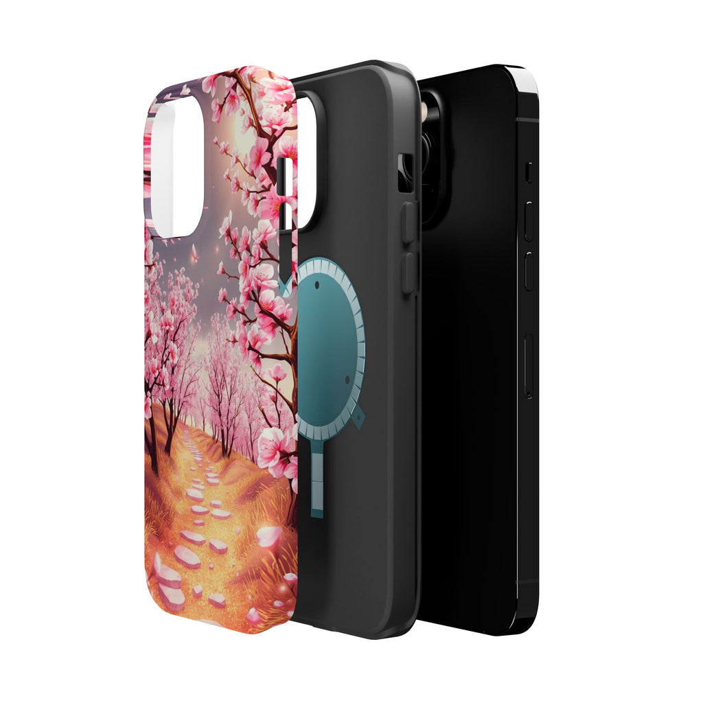 iPhone Dreamy Blossom Trail Design 14 Slim Everyday Designer Case · iPhone Case