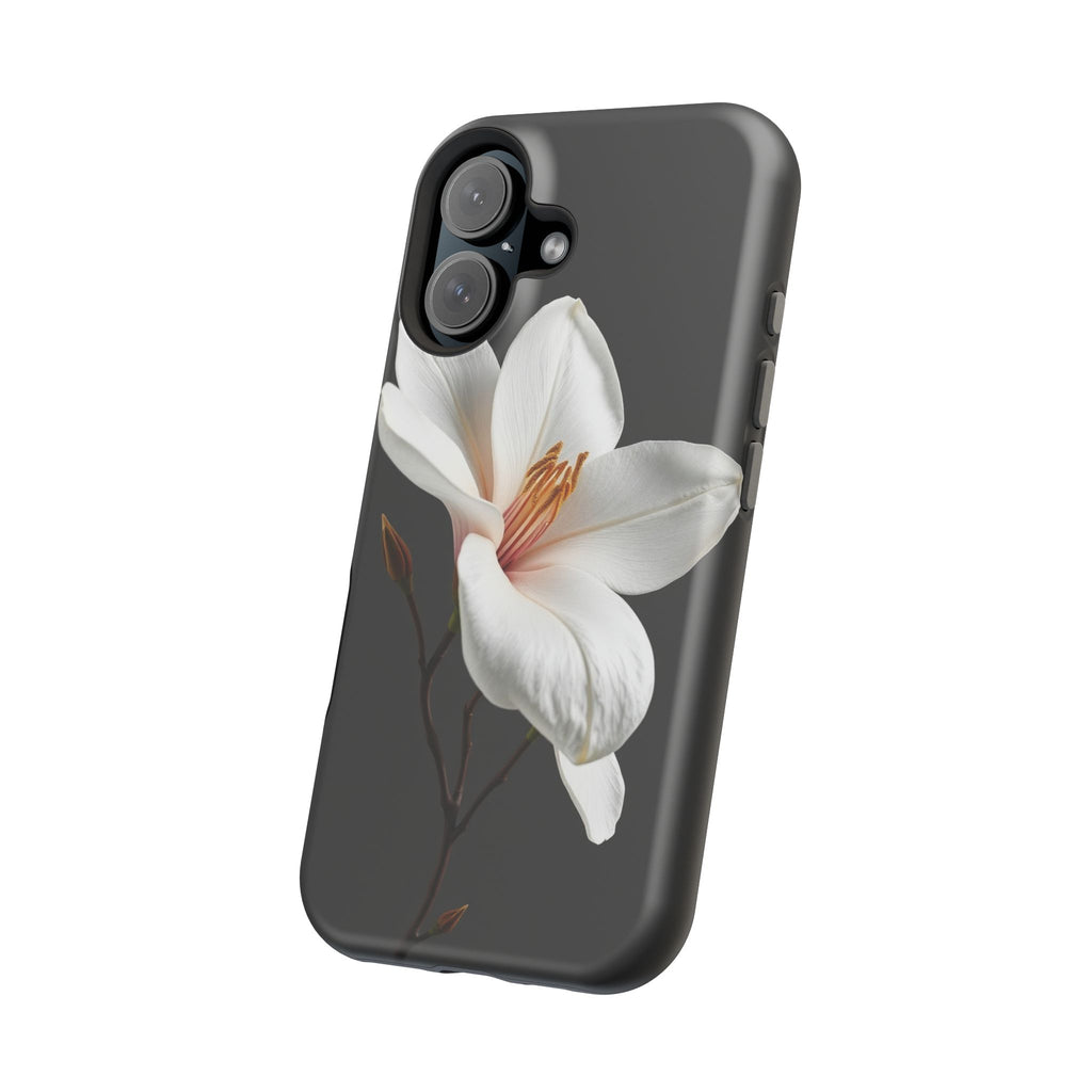 iPhone Earthy Magnolia Dream Design Slim Everyday Designer Case · iPhone Case