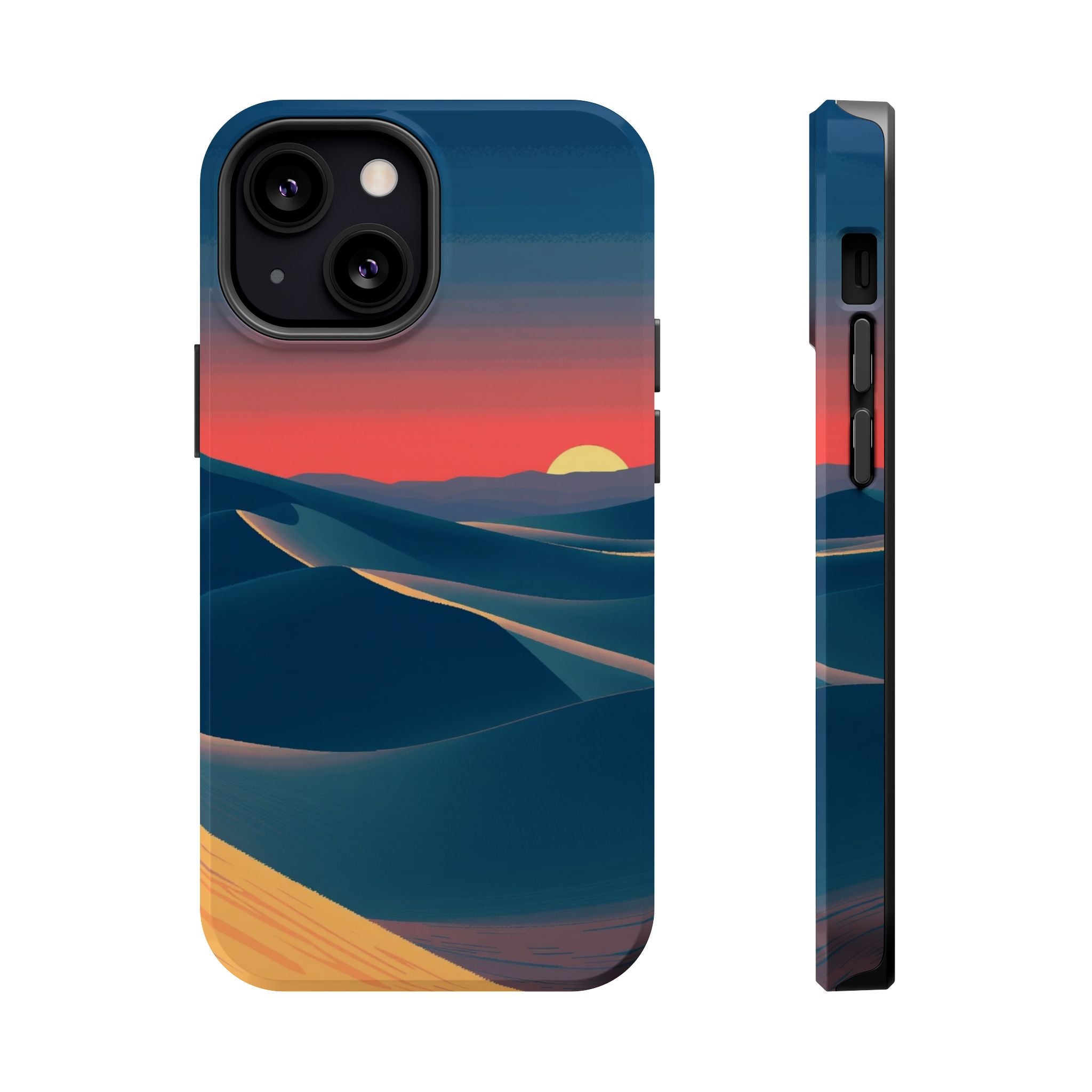 iPhone Sand Dunes at Dusk Bold Art 13 Slim Everyday Designer Case · iPhone Case