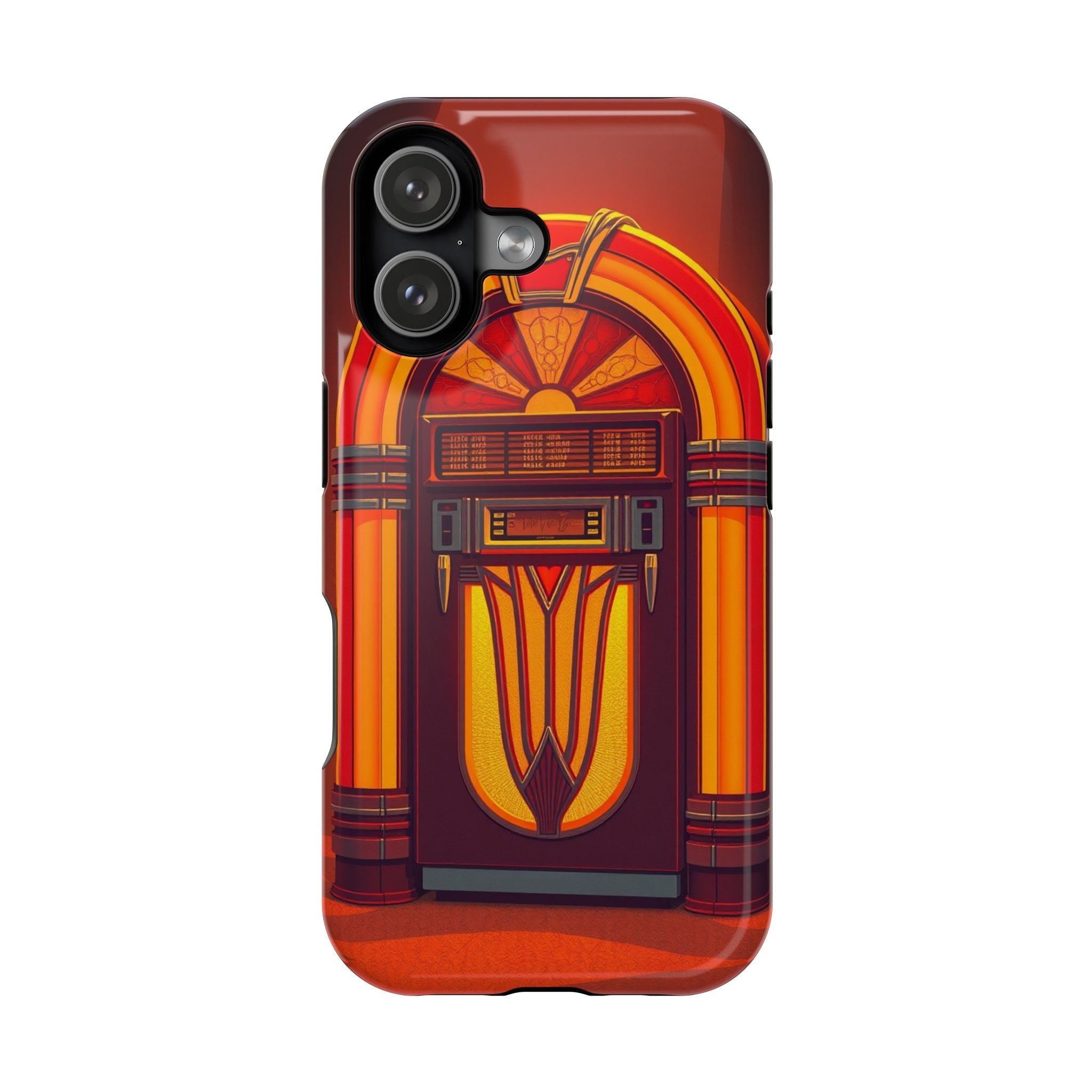 iPhone Jukebox Glow Pop Art Bold Bold Modern Everyday Snap Case · iPhone Case