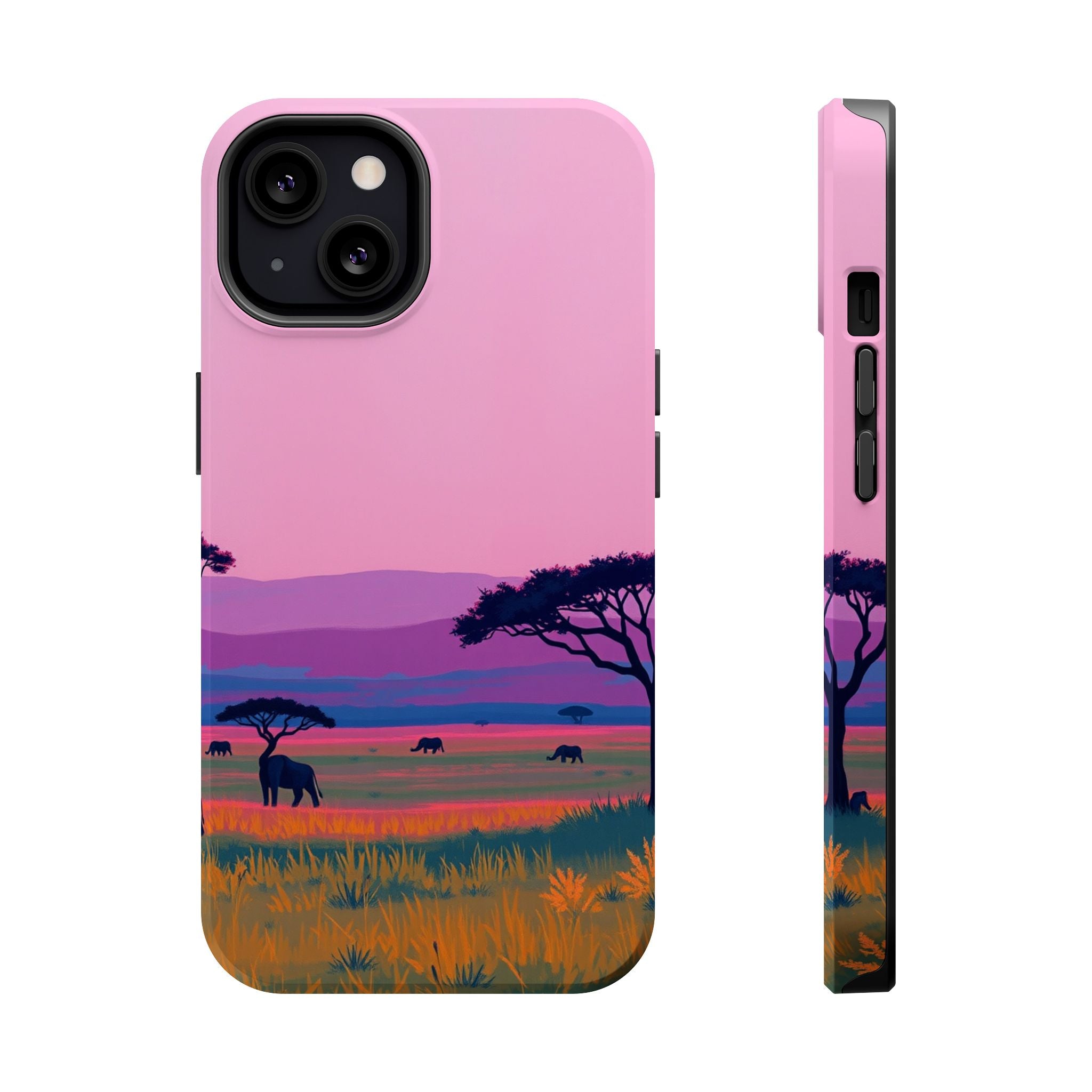 iPhone Savanna Horizon Electric Art Slim Everyday Designer Case · iPhone Case