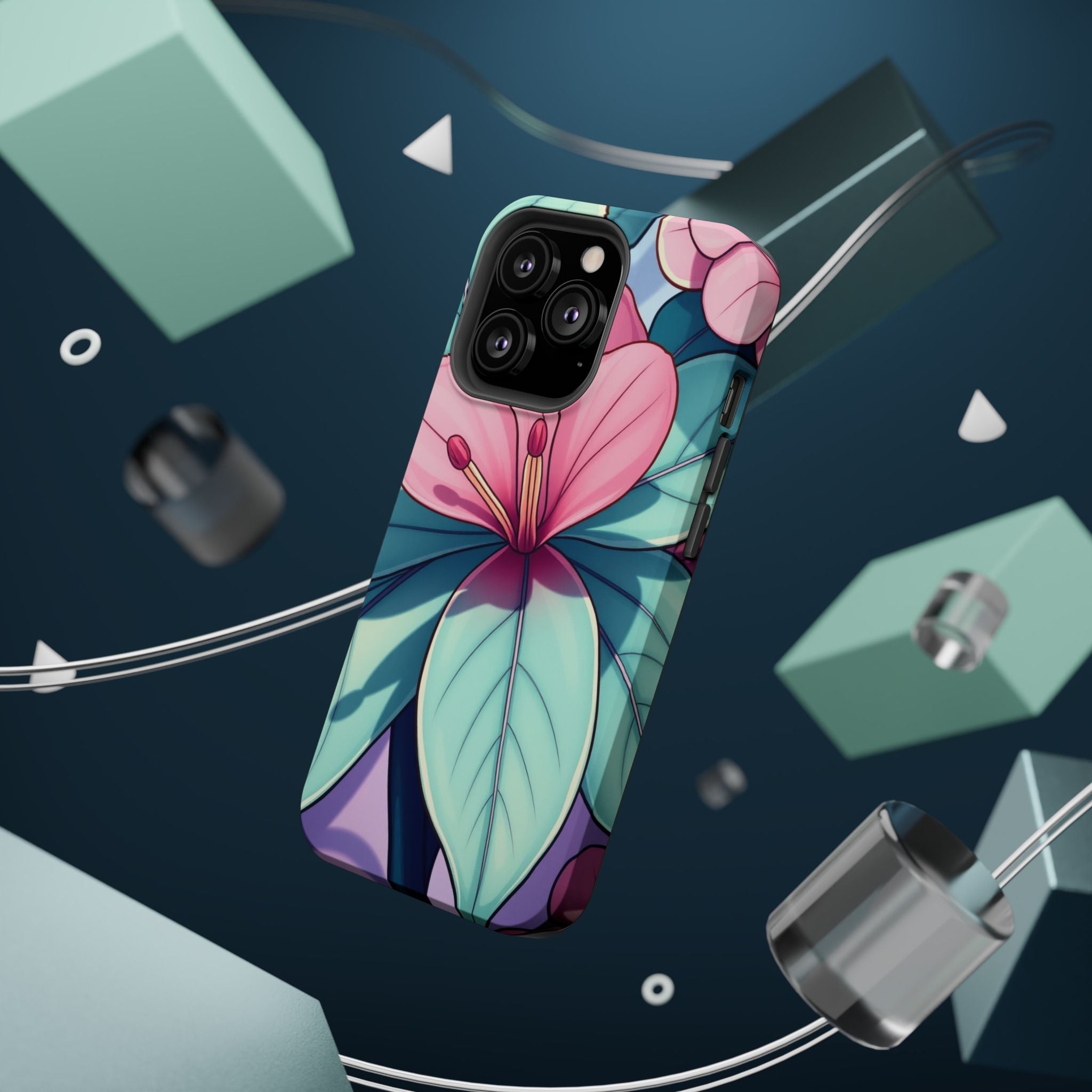 iPhone Earthy Tropical Bloom Design 11 Slim Everyday Designer Case · iPhone Case