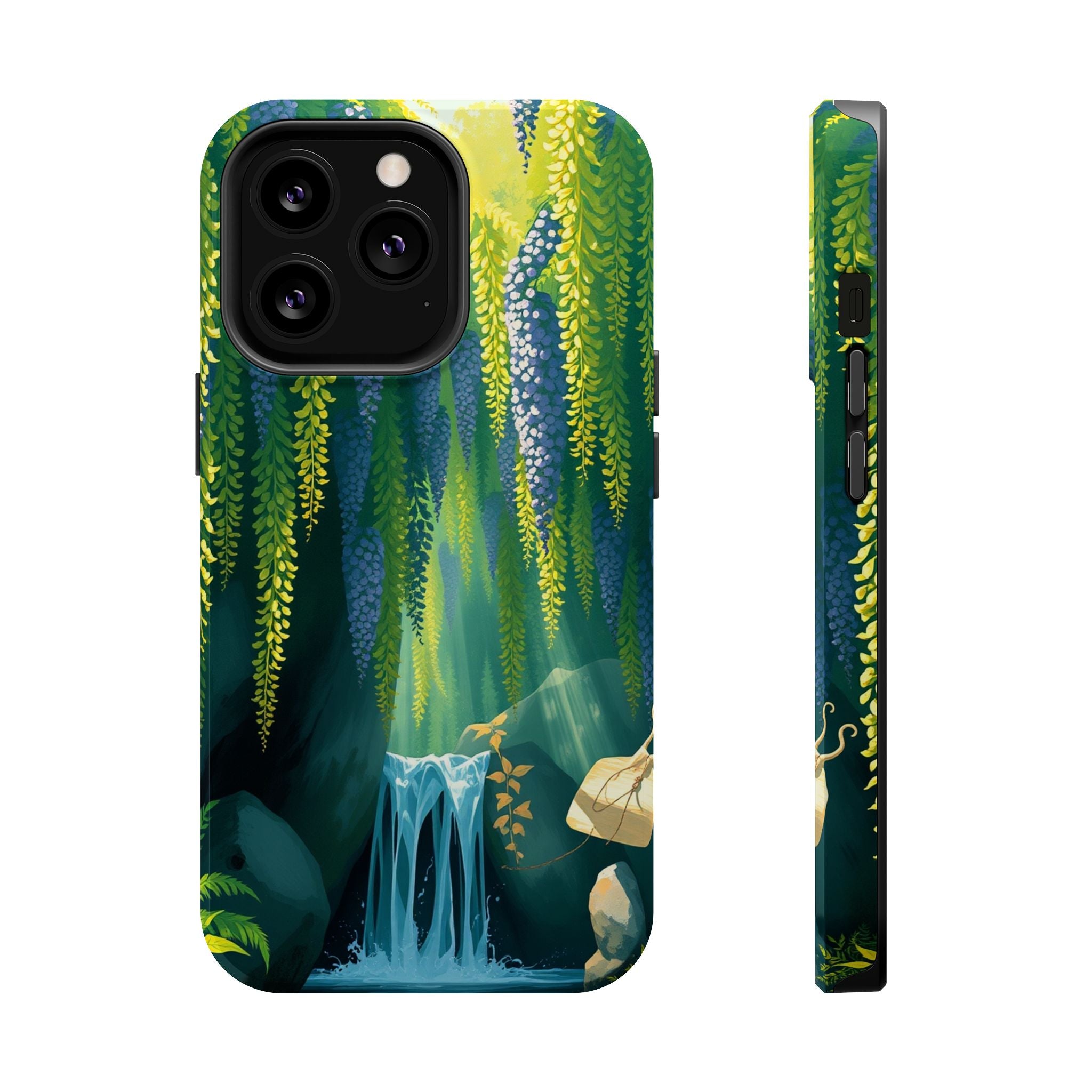 iPhone Wisteria Cascade Mystic Art Bold Modern Everyday Snap Case · iPhone Case
