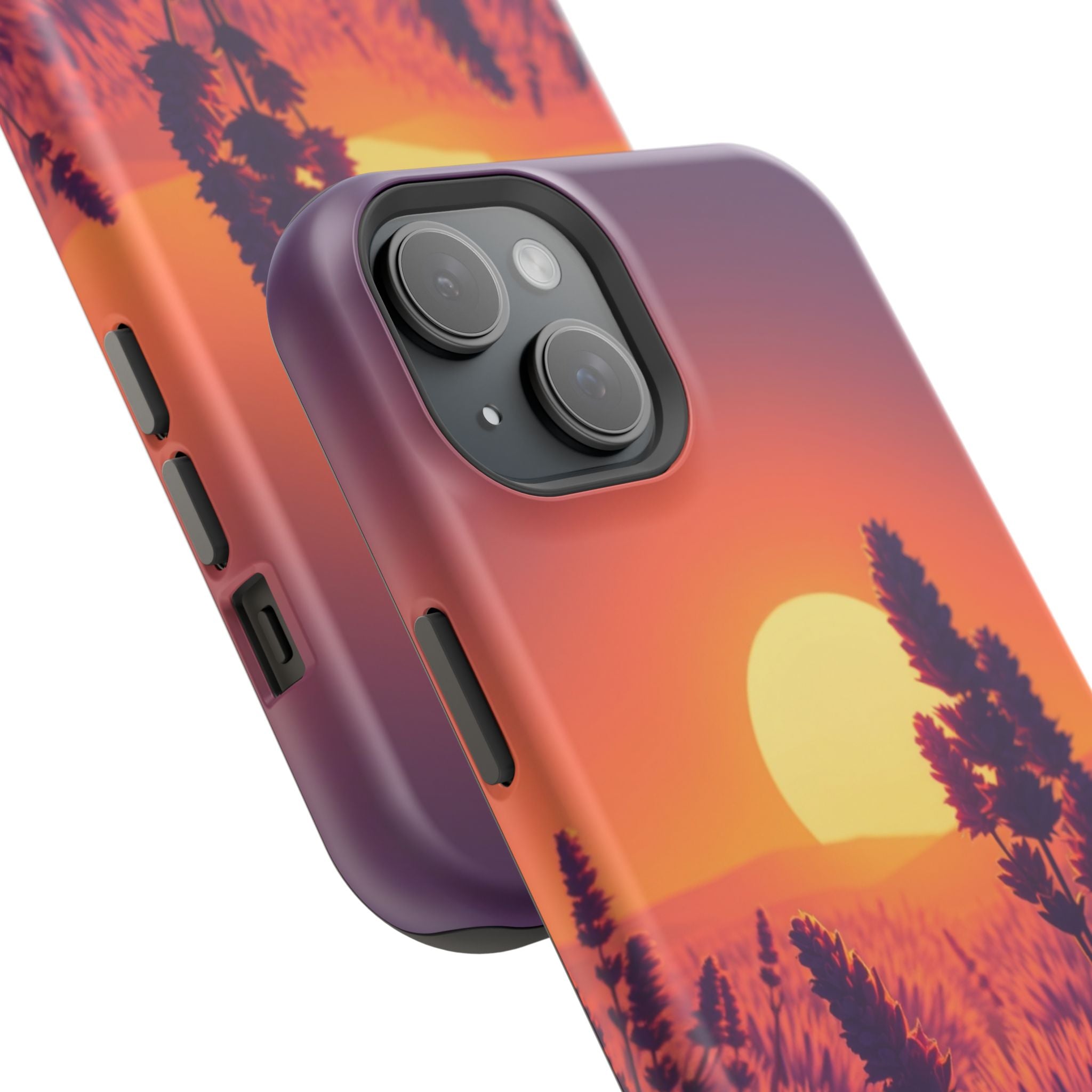 iPhone Sunset Amber And Peach Lavender Haze Slim iPhone Everyday · iPhone Case