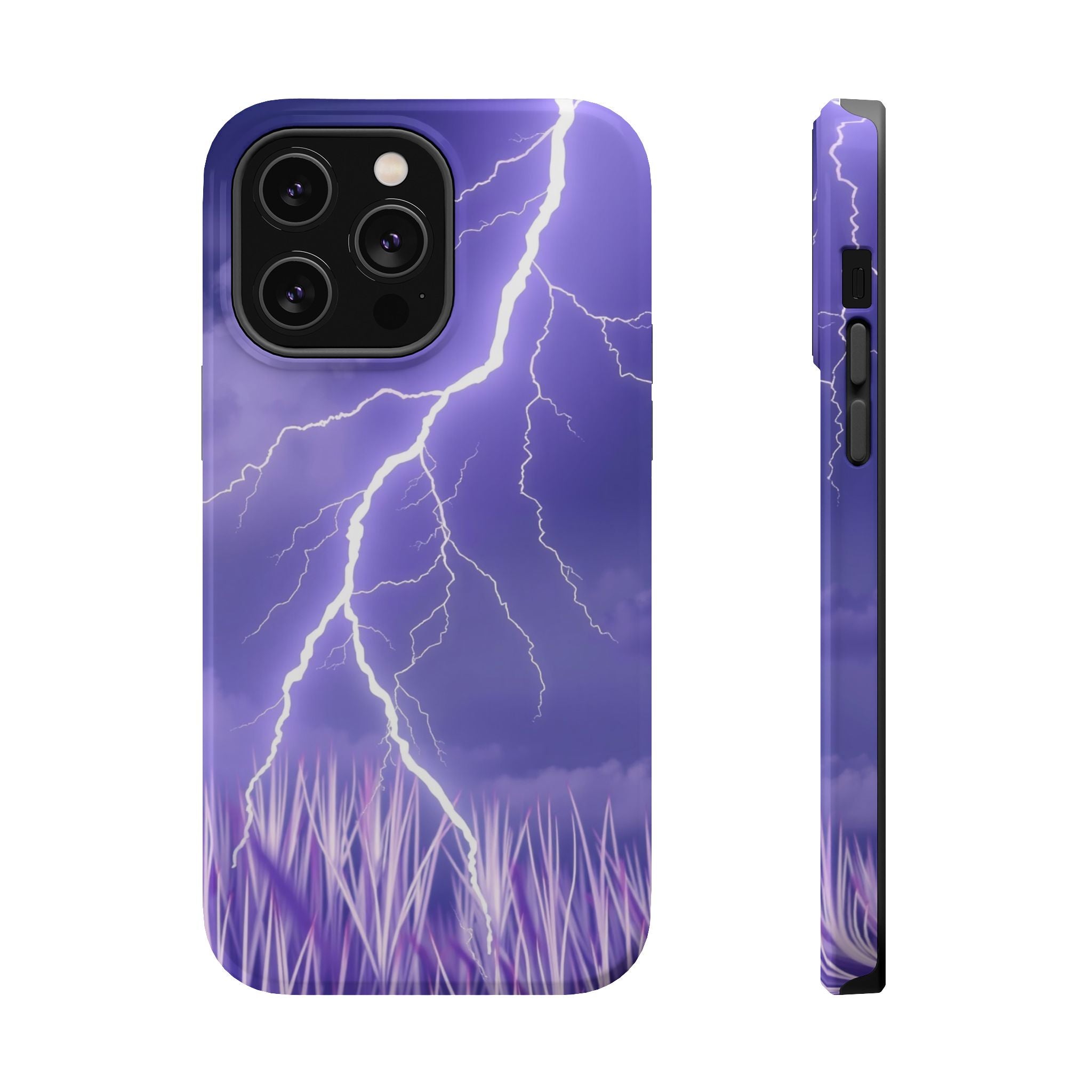 iPhone Dreamy Prairie Lightning Design Slim Everyday Designer Case · iPhone Case