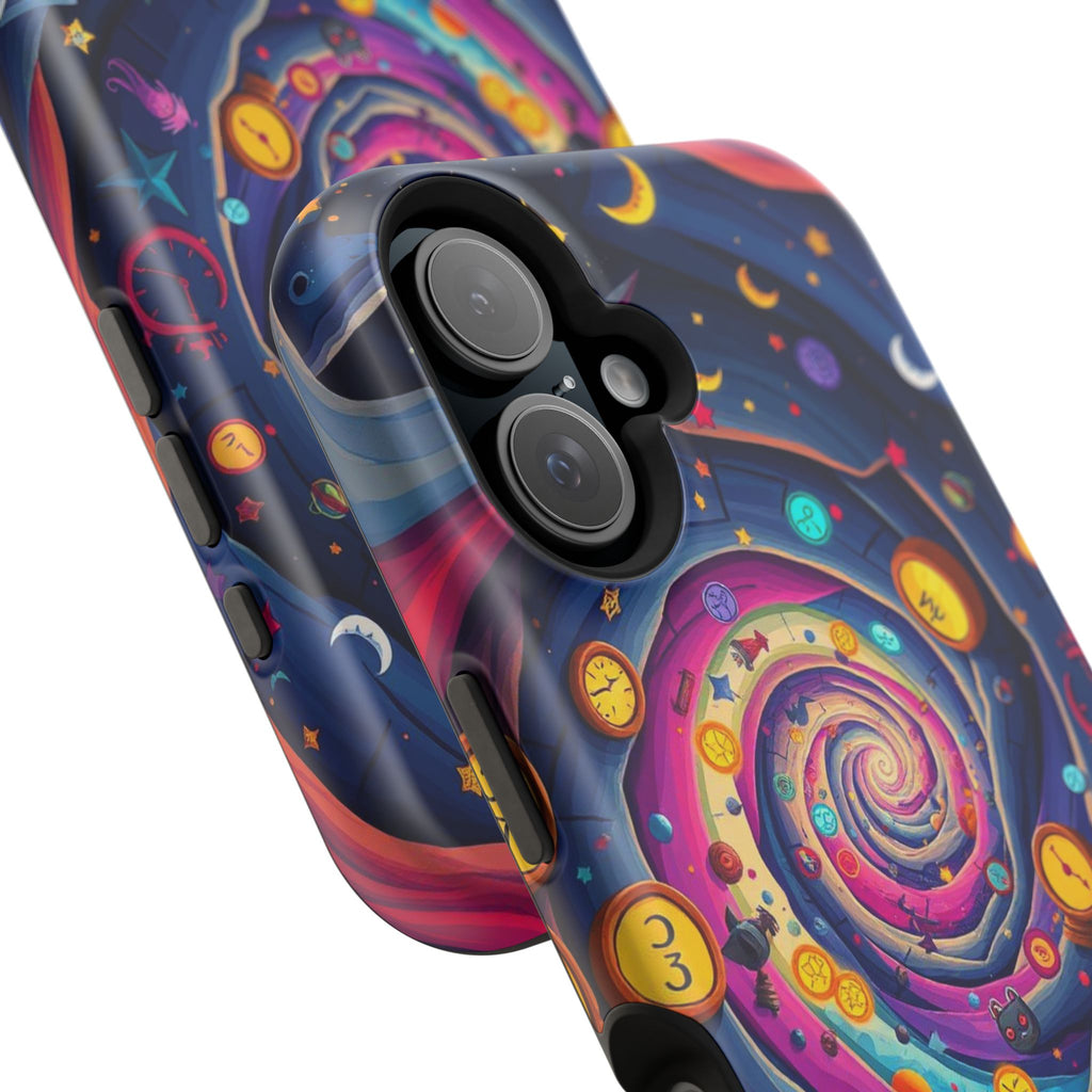 iPhone Time Portal Swirl Kids Fun iPhone Phone Case Gift Clean Minimal · iPhone