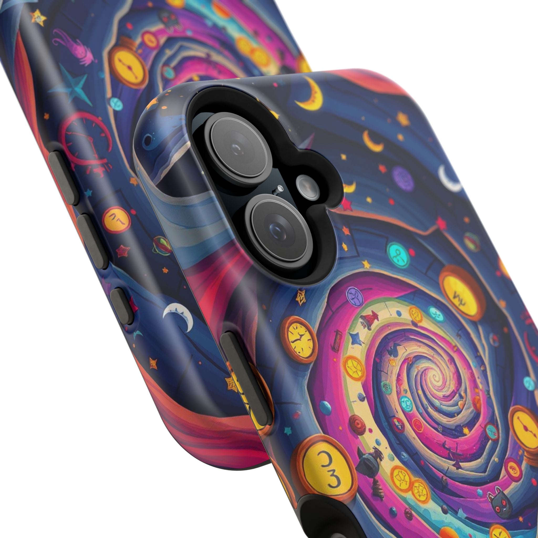 iPhone Time Portal Swirl Kids Fun iPhone Phone Case Gift Clean Minimal · iPhone