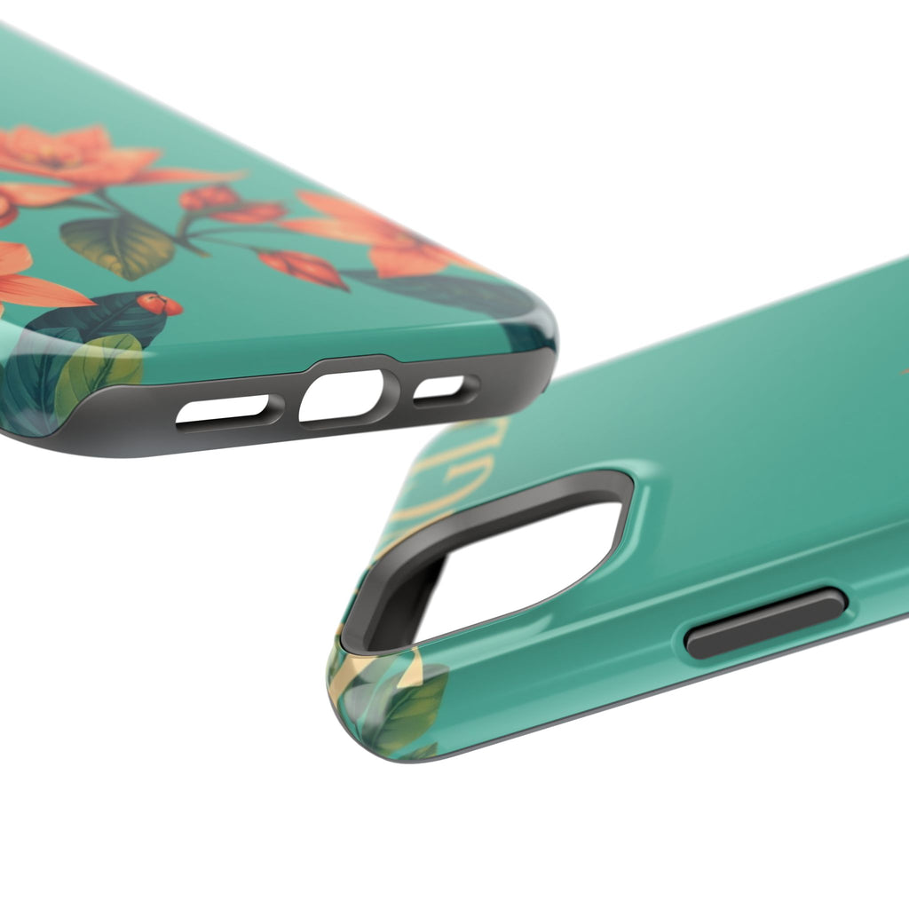 iPhone Jungle Floral Enchanted Art Bold Modern Everyday Snap Case · iPhone Case