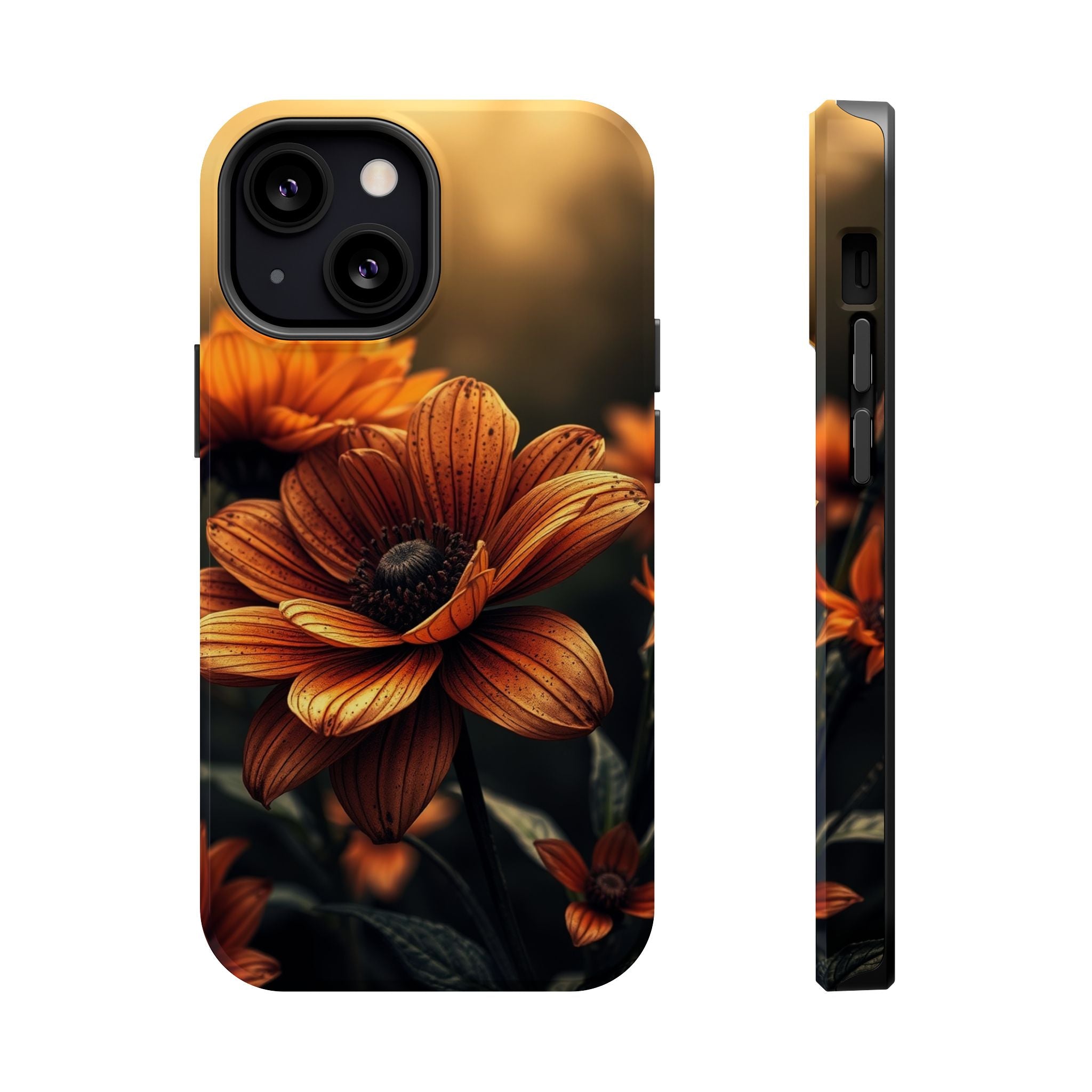 iPhone Radiant Floral Ombre Design Bold Modern Everyday Snap Case · iPhone Case