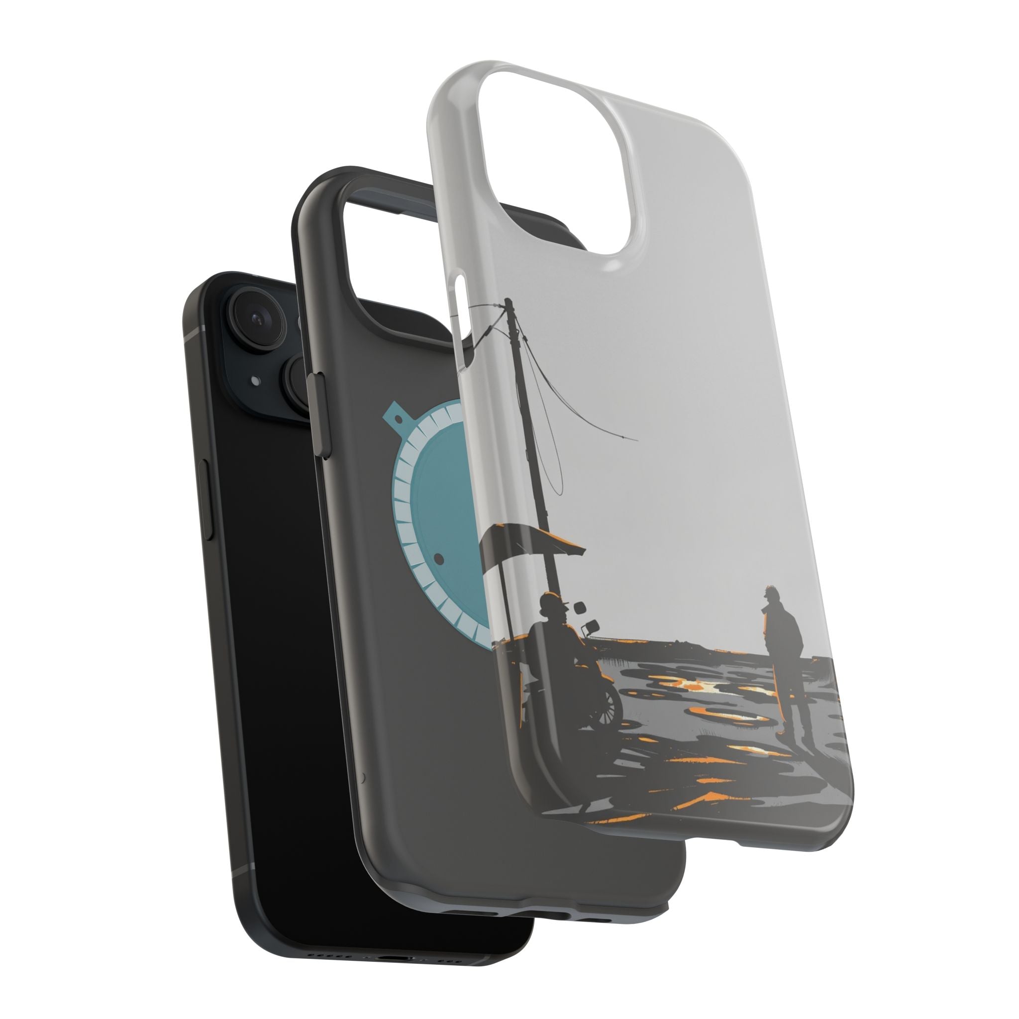 iPhone Weekend Mode On Hand-Drawn Sketch Slim Everyday Designer Case · iPhone Ca