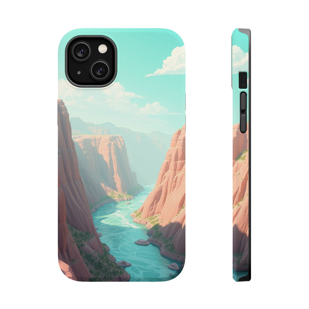 iPhone River Canyon Mystic Art Slim Everyday Designer Case · iPhone Case