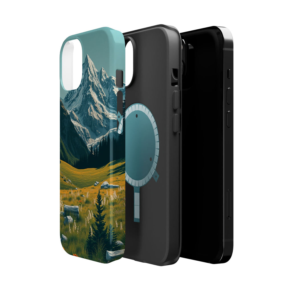 iPhone Alpine Meadow Bold Art 19 Bold Modern Everyday Snap Case · iPhone Case