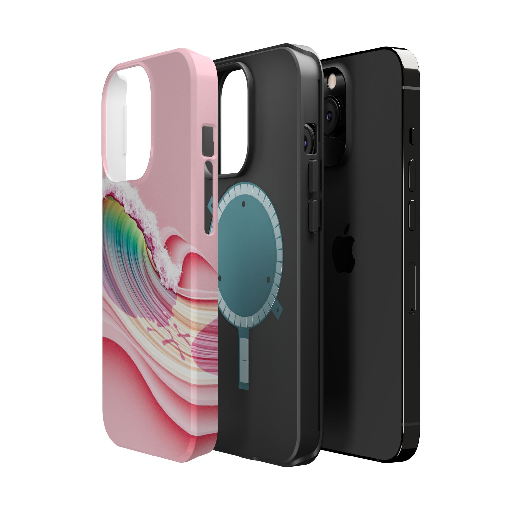 iPhone Sand Art Wave Vibrant Watercolor Slim Everyday iPhone Designer · iPhone C