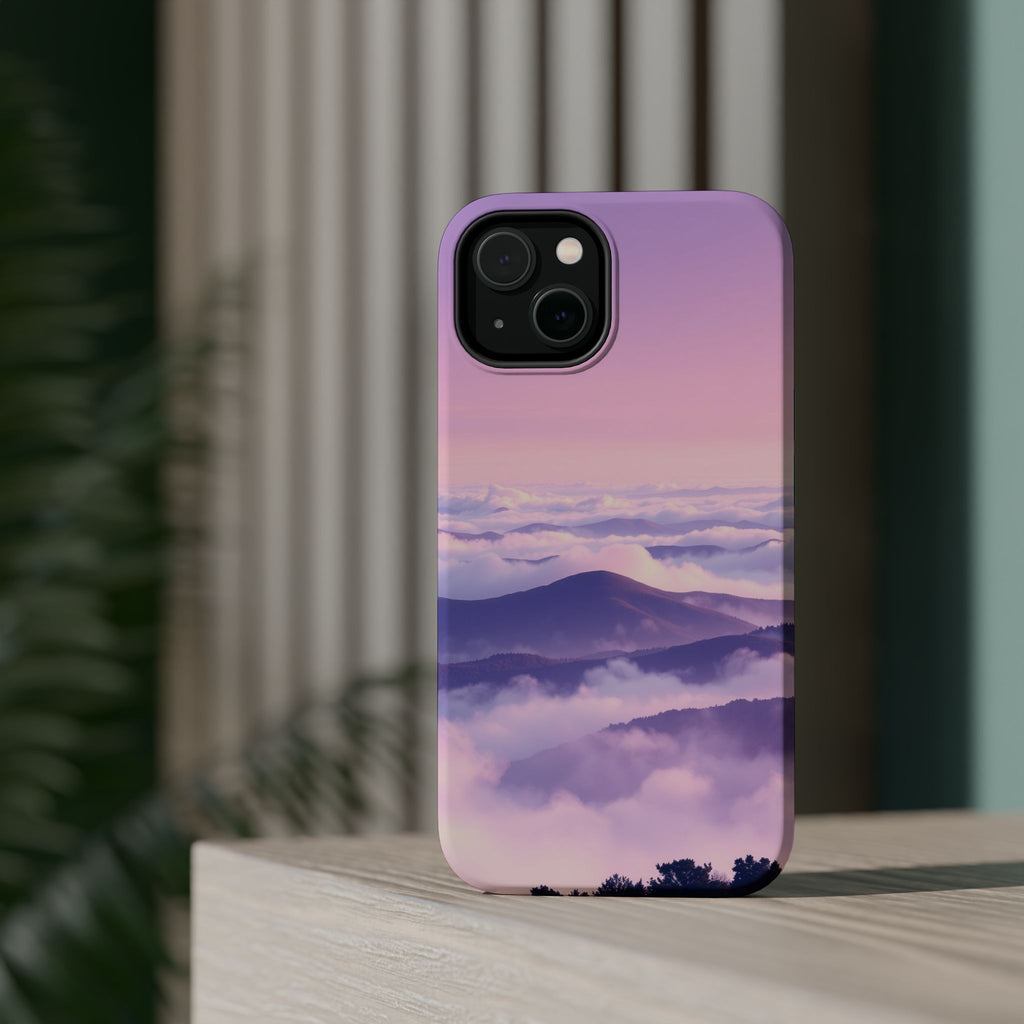 iPhone Fog Rolling Over Hills Electric Art Slim iPhone Everyday · iPhone Case