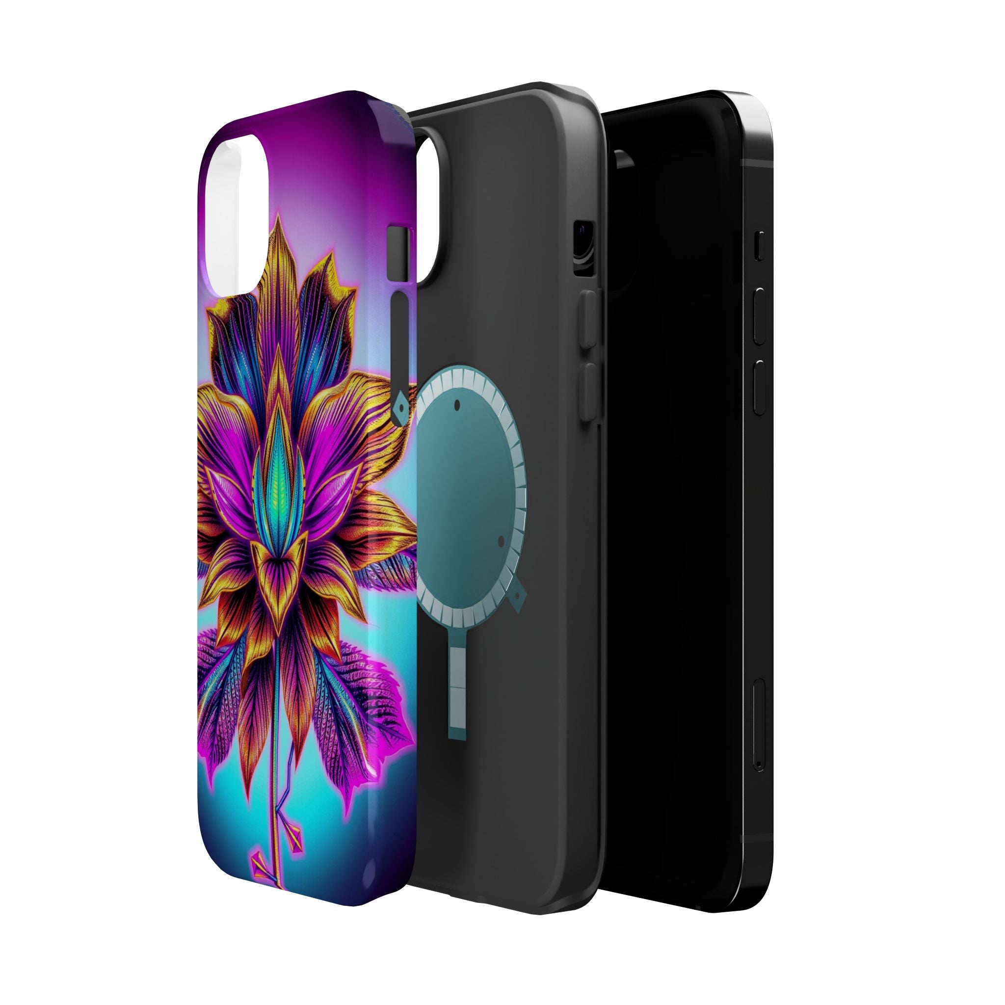 iPhone Floral Gold Foil Mystic Art Bold Modern Everyday Snap Case · iPhone Case