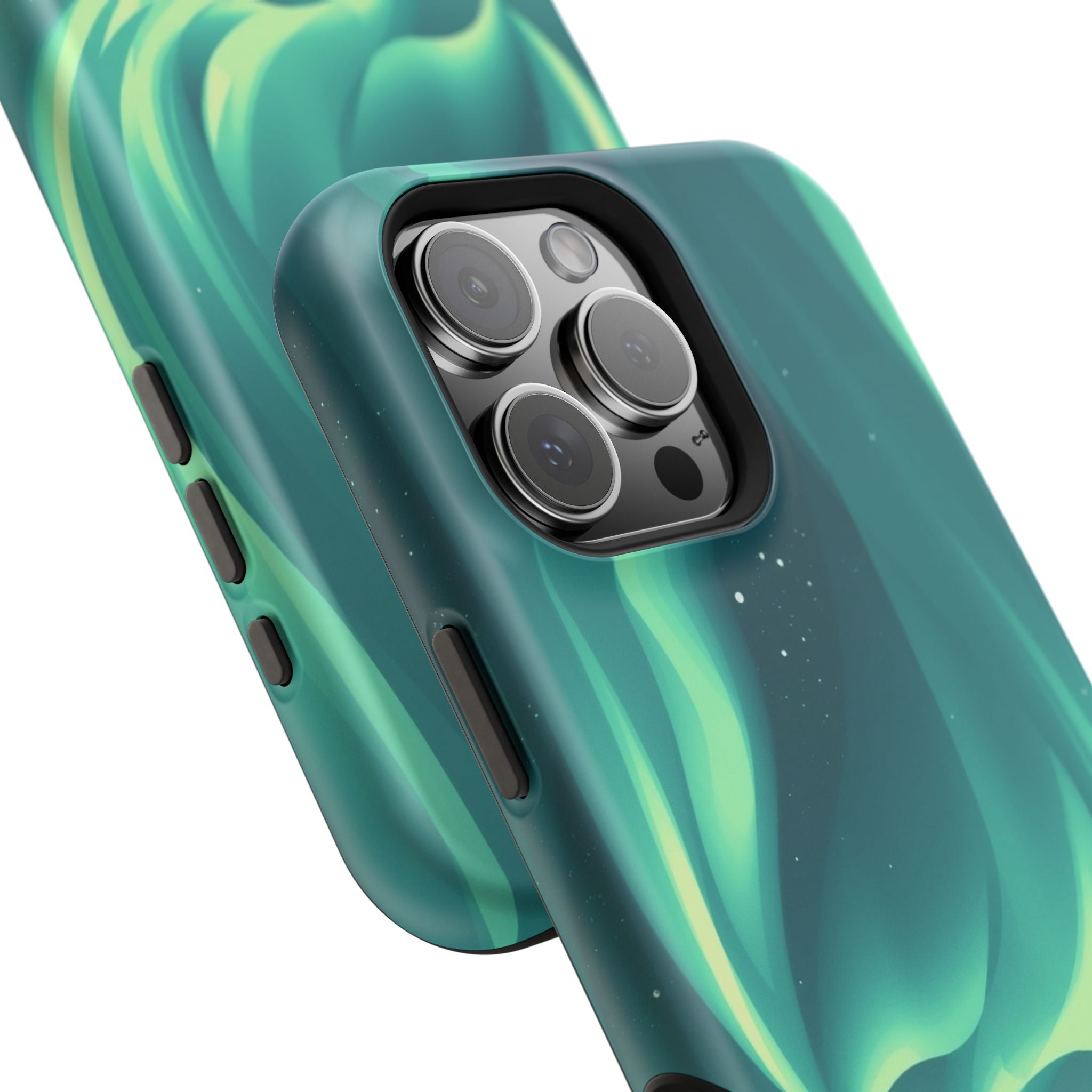 iPhone Northern Lights Abstract Geometric Slim iPhone Everyday Designer · iPhone