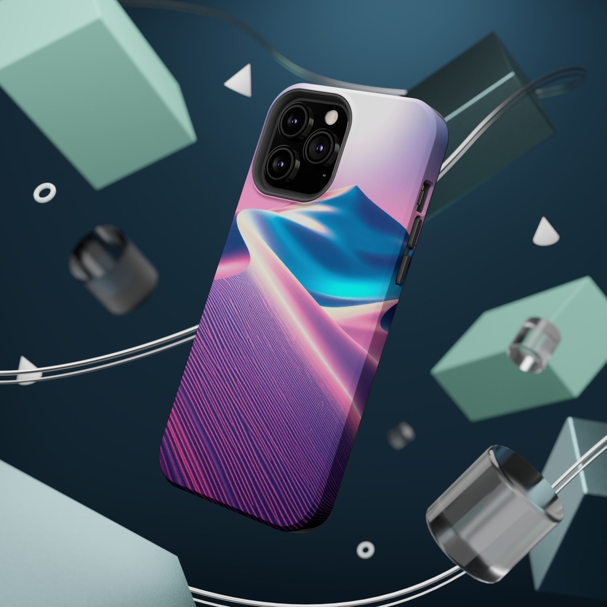 iPhone Vibrant Desert Dunes Design Bold Modern Everyday Snap Case · iPhone Case