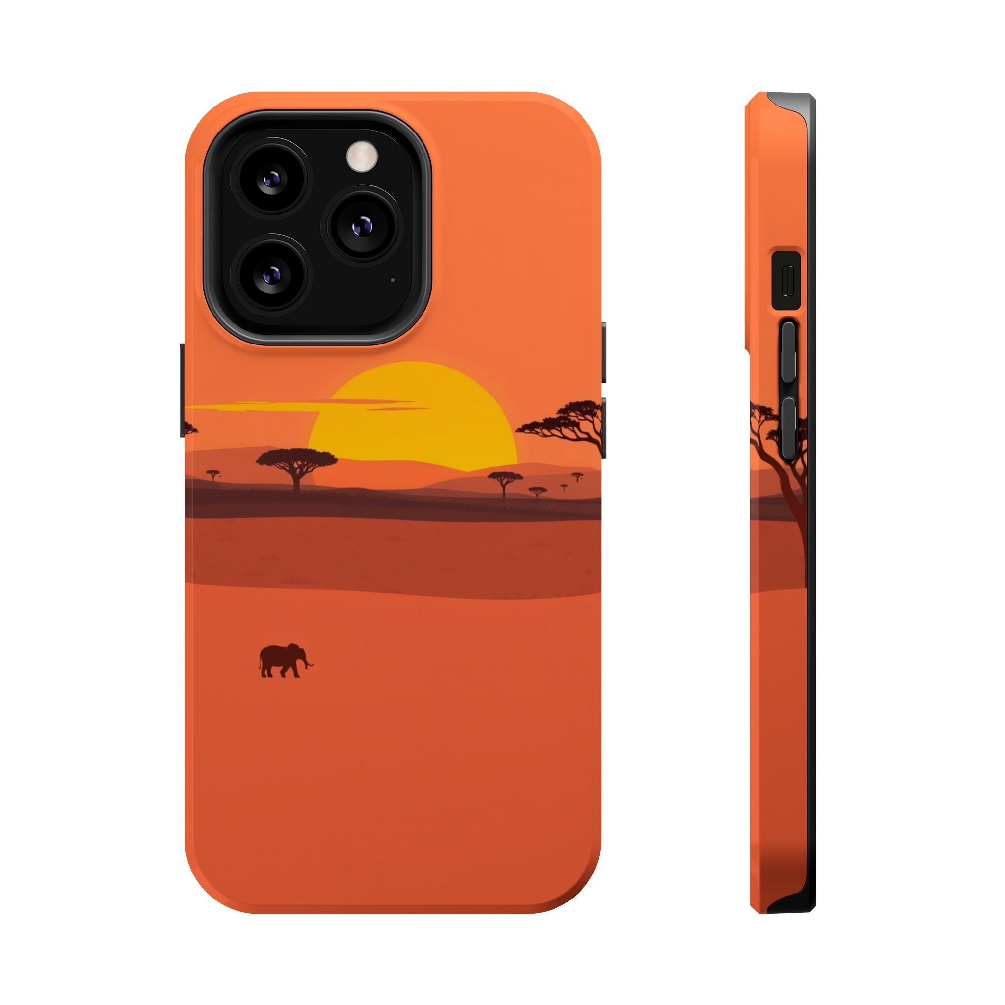 iPhone Sunset Amber And Peach Savanna Horizon Slim iPhone Everyday · iPhone Case