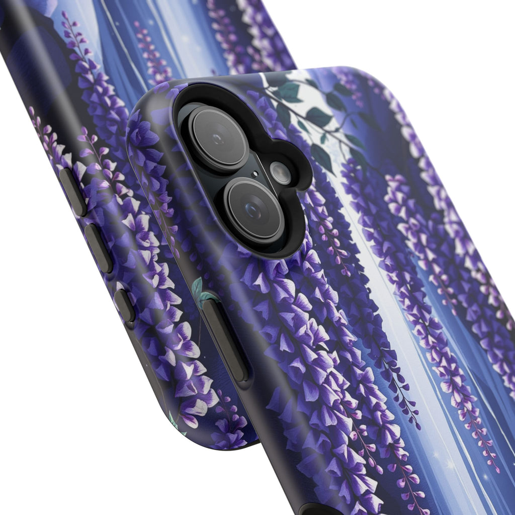 iPhone Wisteria Cascade Serene Design Slim Snap Case Ga · iPhone Case
