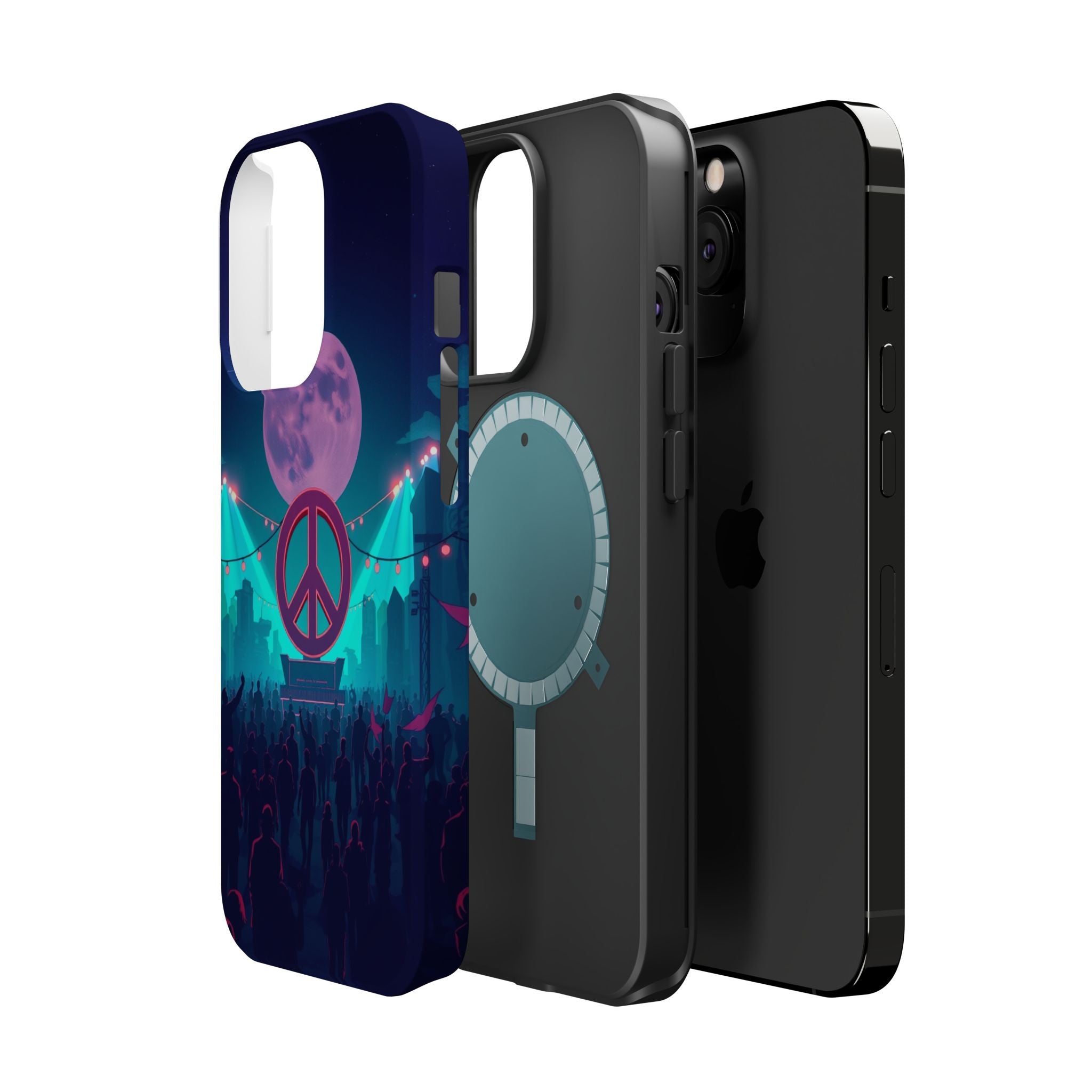iPhone Woodstock Peace Mystic Art Bold Modern Everyday Snap Case · iPhone Case